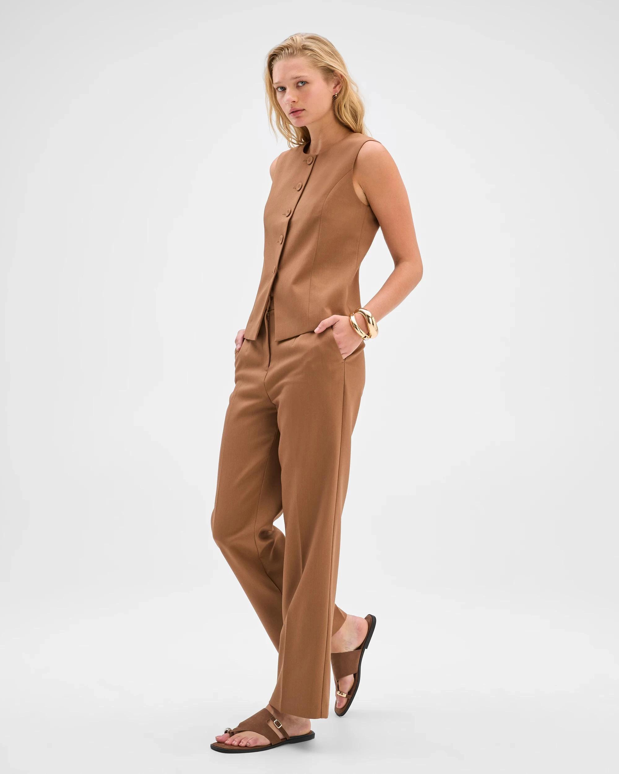 3 Preview Straight Leg Pants PARTRIDGE, 3 of 7