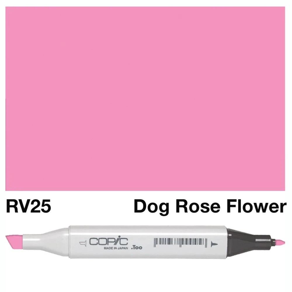 3 Copic Classic Original Dual Nib Marker RV25 Dog Rose Flower, 3 of 3