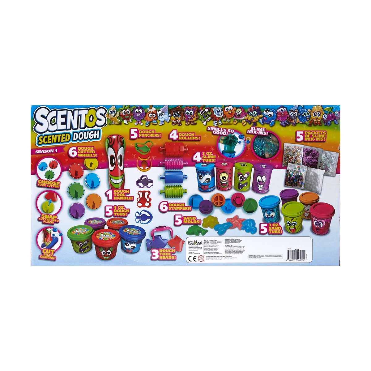 10 Scentos Scented Sand, Dough & Slime Kit, 10 of 10