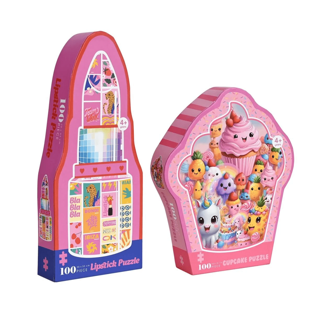 1 100 Piece Cupcake and Lipstick Puzzles - Assorted, 1 of 10