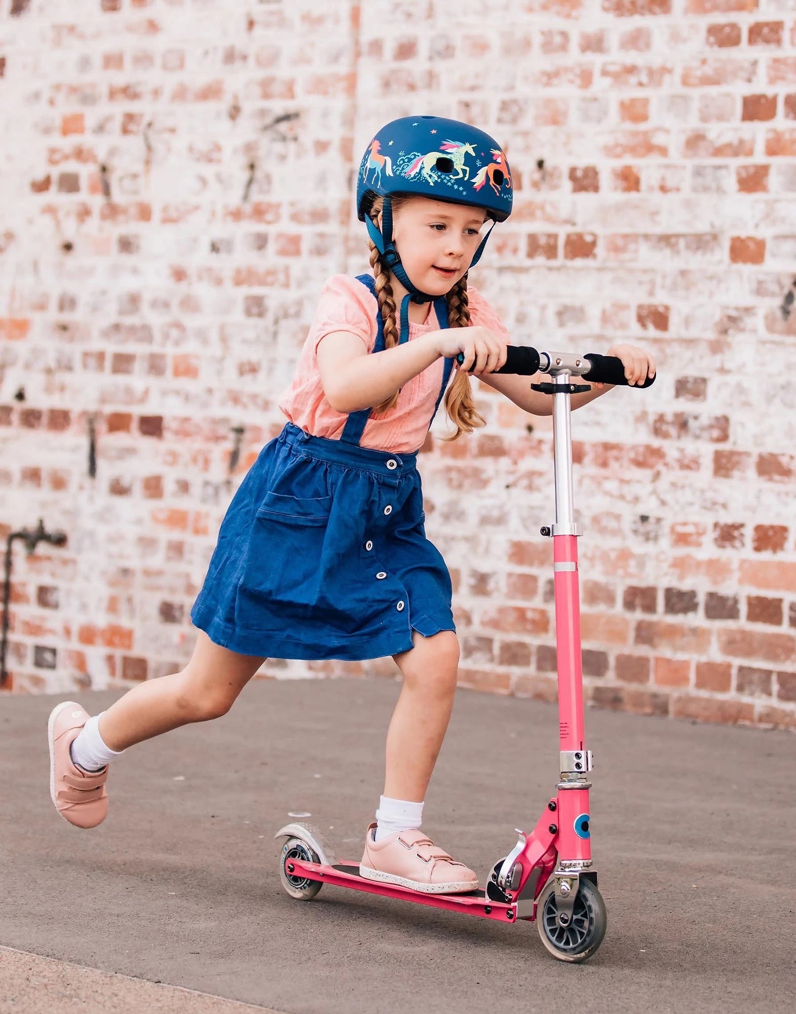 3 Micro Children's Bike Scooter Helmet - Unicorn XS, 3 of 3