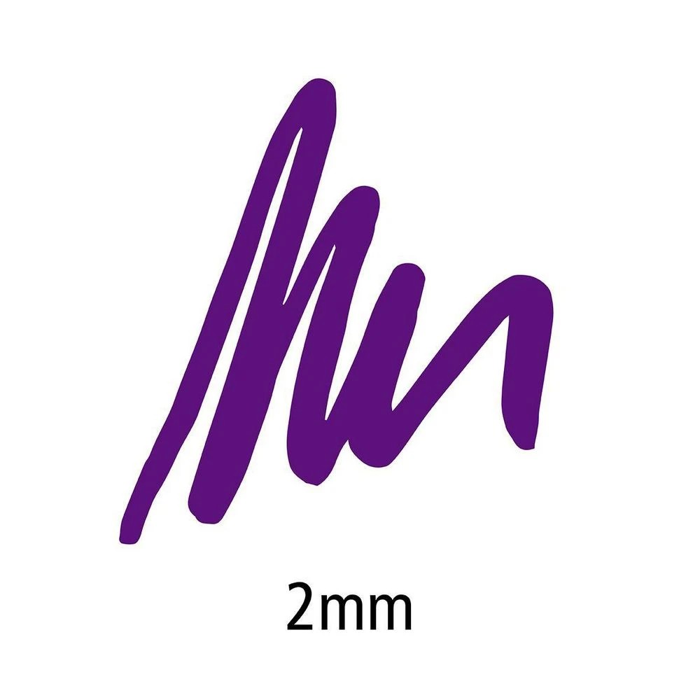 3 Staedtler Lumocolour Permanent Marker Bullet Violet, 3 of 3