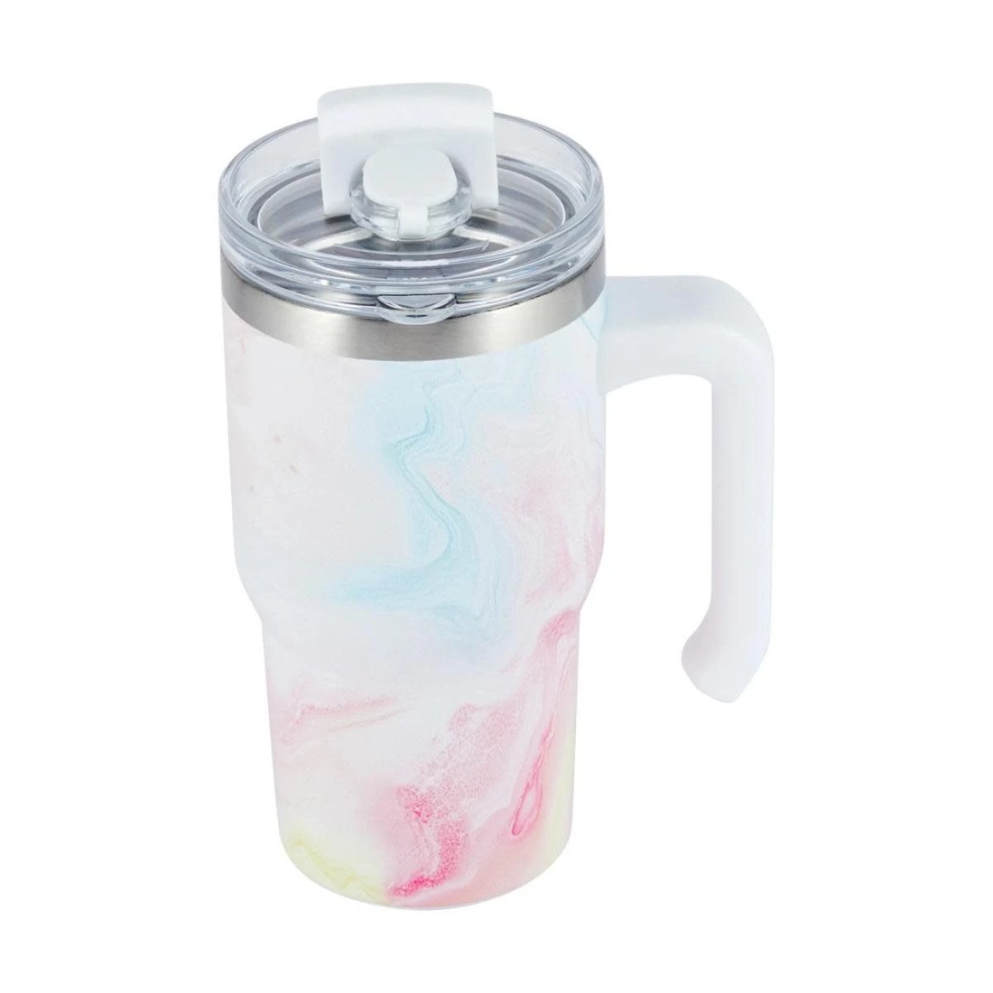 3 600ml Marble Look Tumbler with Handle, 3 of 6