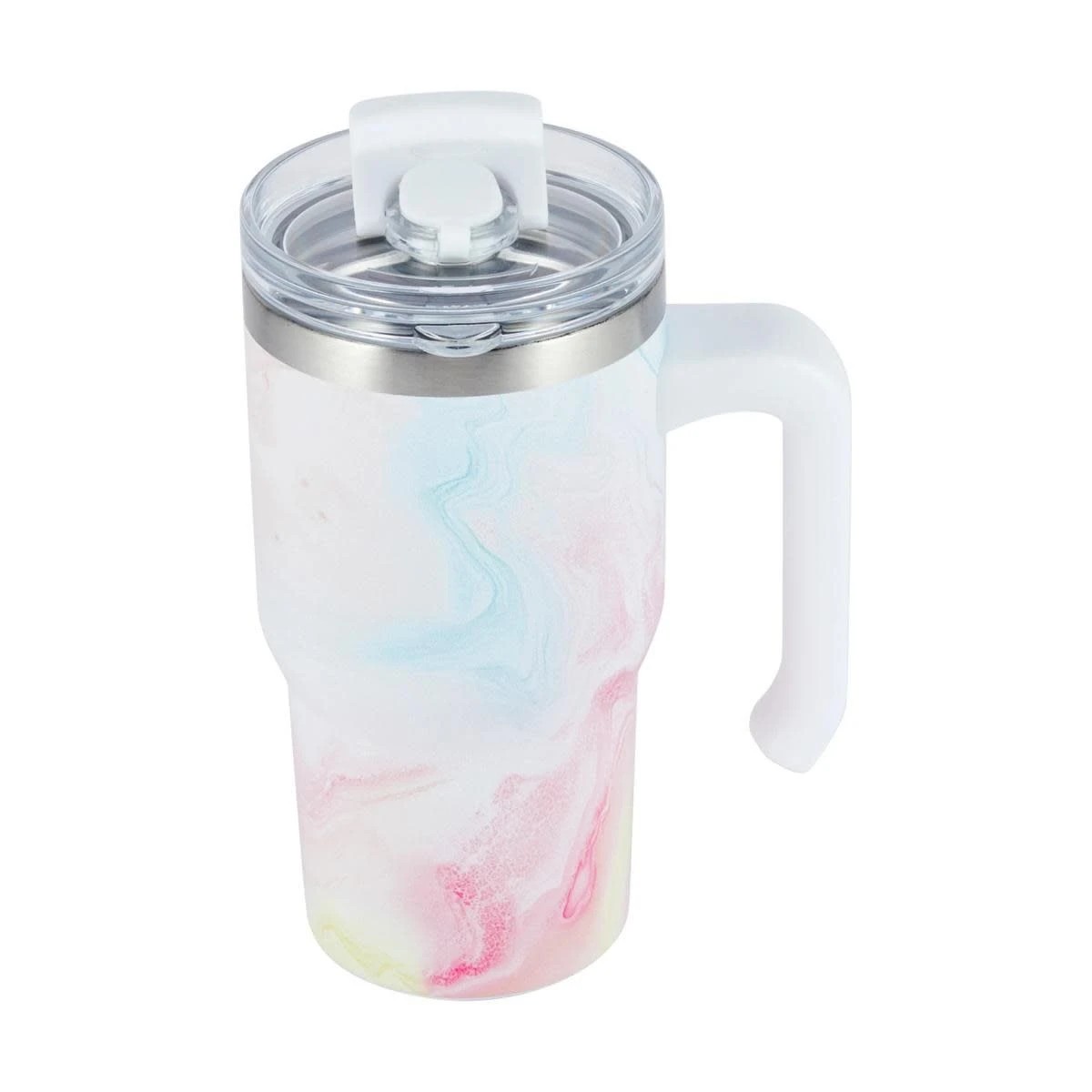 3 600ml Marble Look Tumbler with Handle, 3 of 6