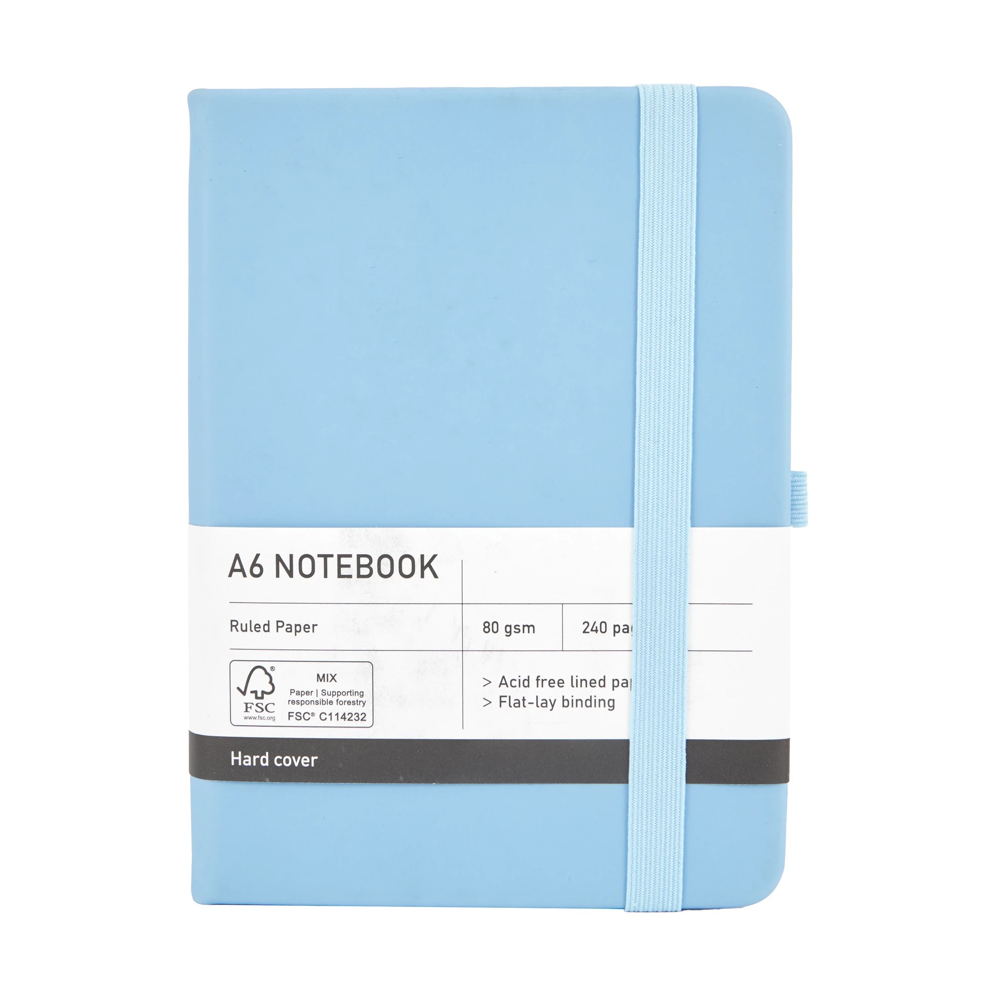 6 A6 Notebook - Light Blue, 6 of 7