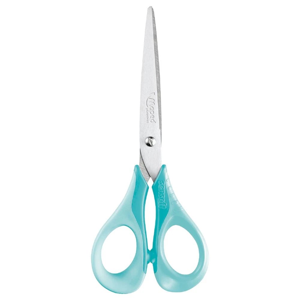 3 Maped Sensoft Scissors 16cm Assorted Pastel, 3 of 6