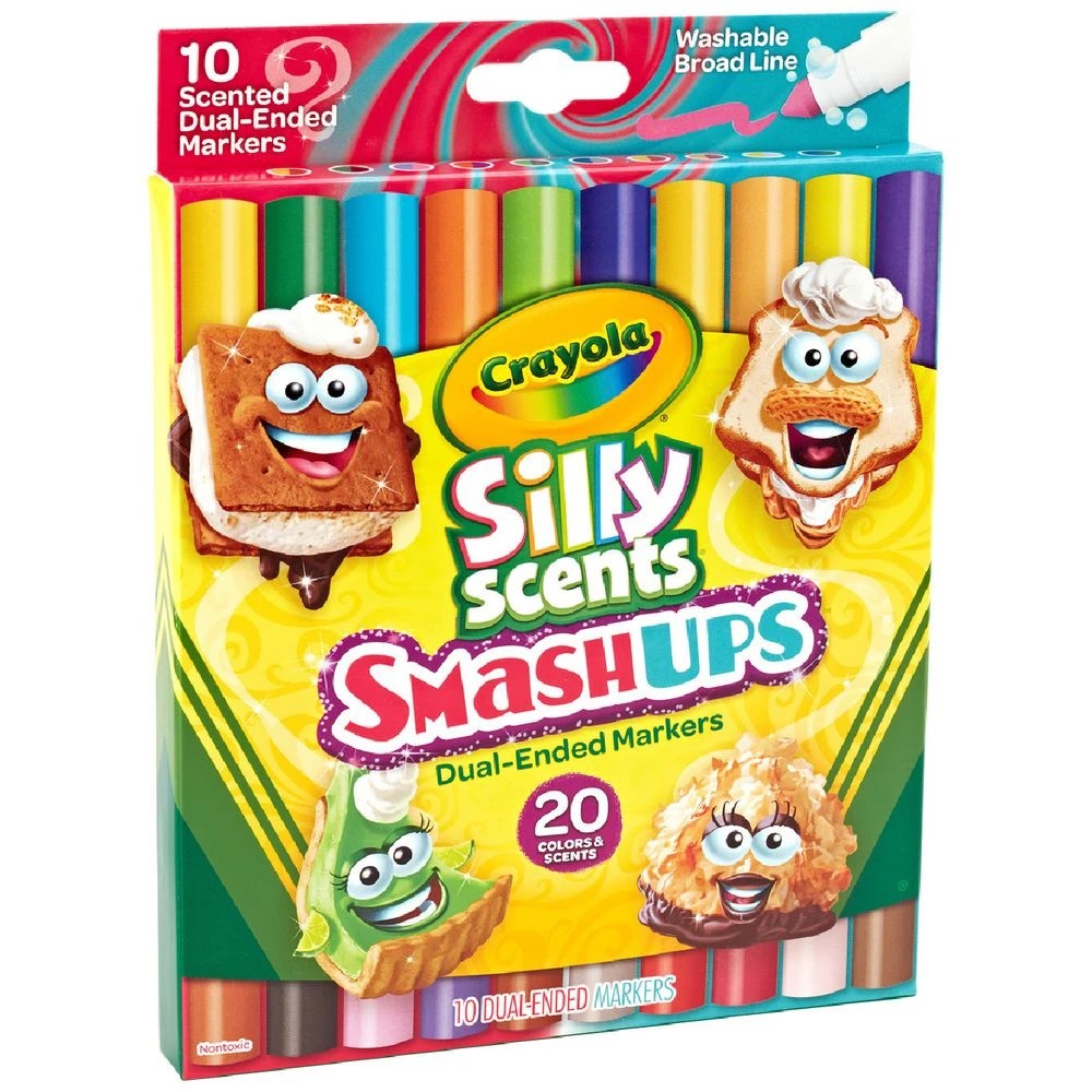 5 Crayola Silly Scents SmashUps Dual-ended Markers 10 Pack, 5 of 6