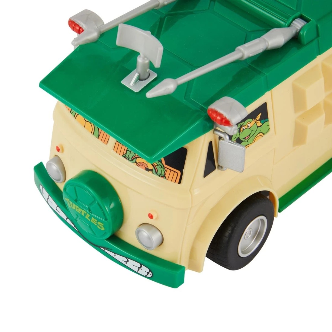 6 Jada Nickelodeon Teenage Mutant Ninja Turtles Radio Control Party Wagon Toy, 6 of 8