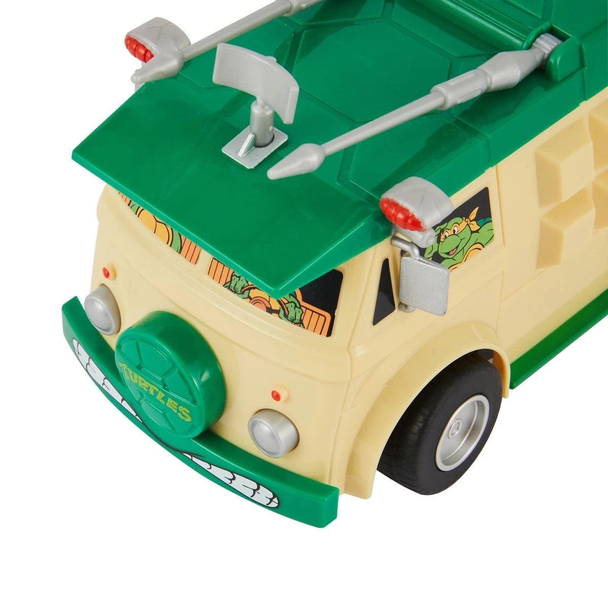 6 Jada Nickelodeon Teenage Mutant Ninja Turtles Radio Control Party Wagon Toy, 6 of 8