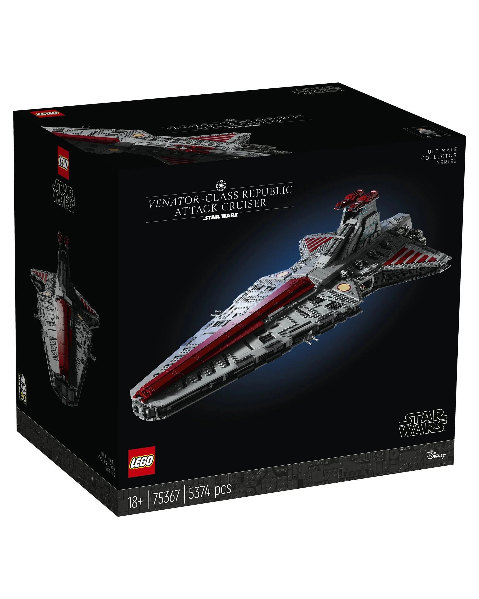 10 LEGO Star Wars Venator-Class Republic Attack Cruiser - 75367, 10 of 10