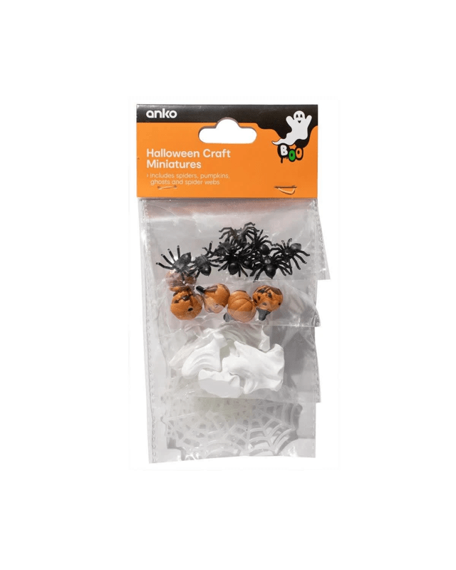 23 Pack Halloween Craft Miniat