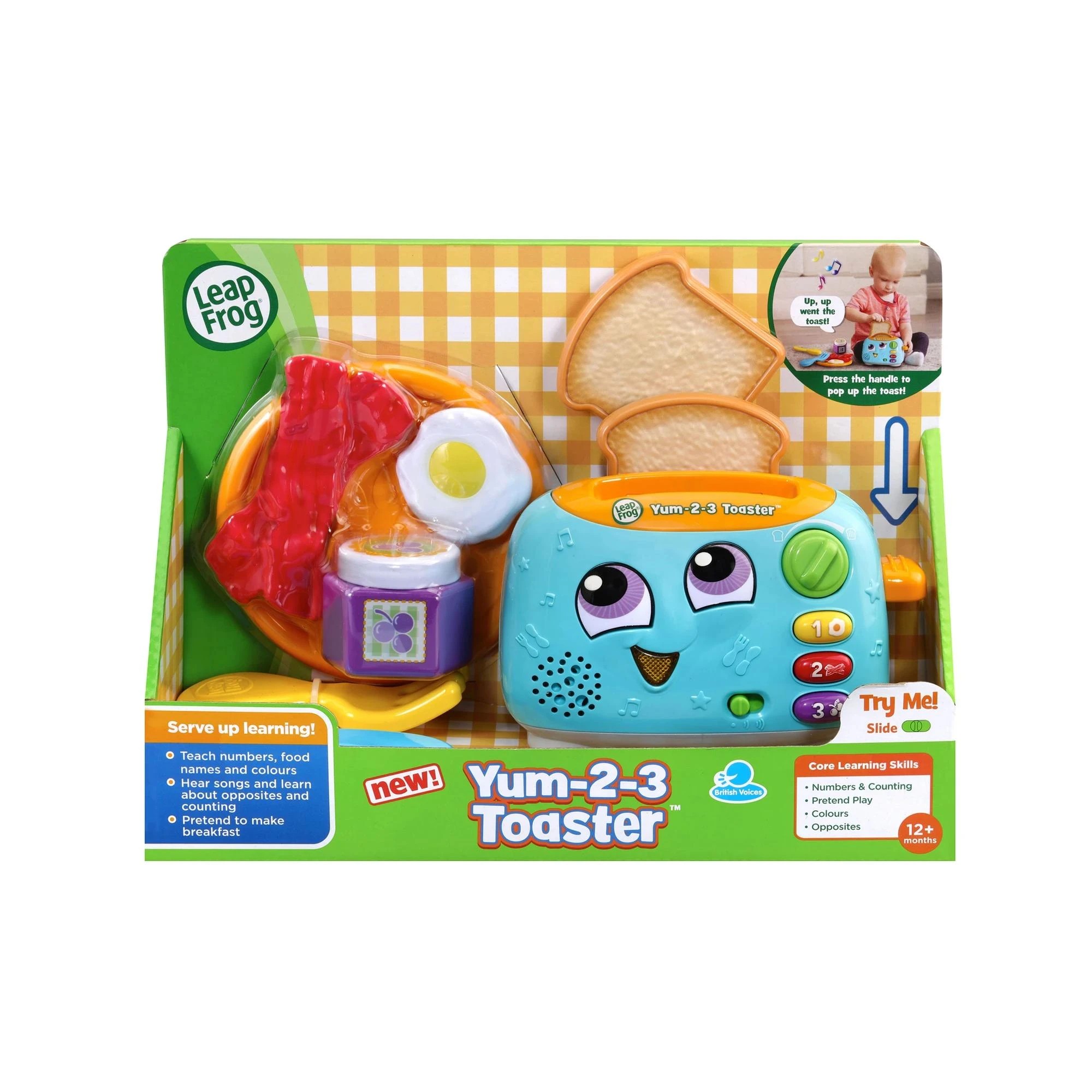 1 LeapFrog Yum-2-3 Toaster - Multi, 1 of 4