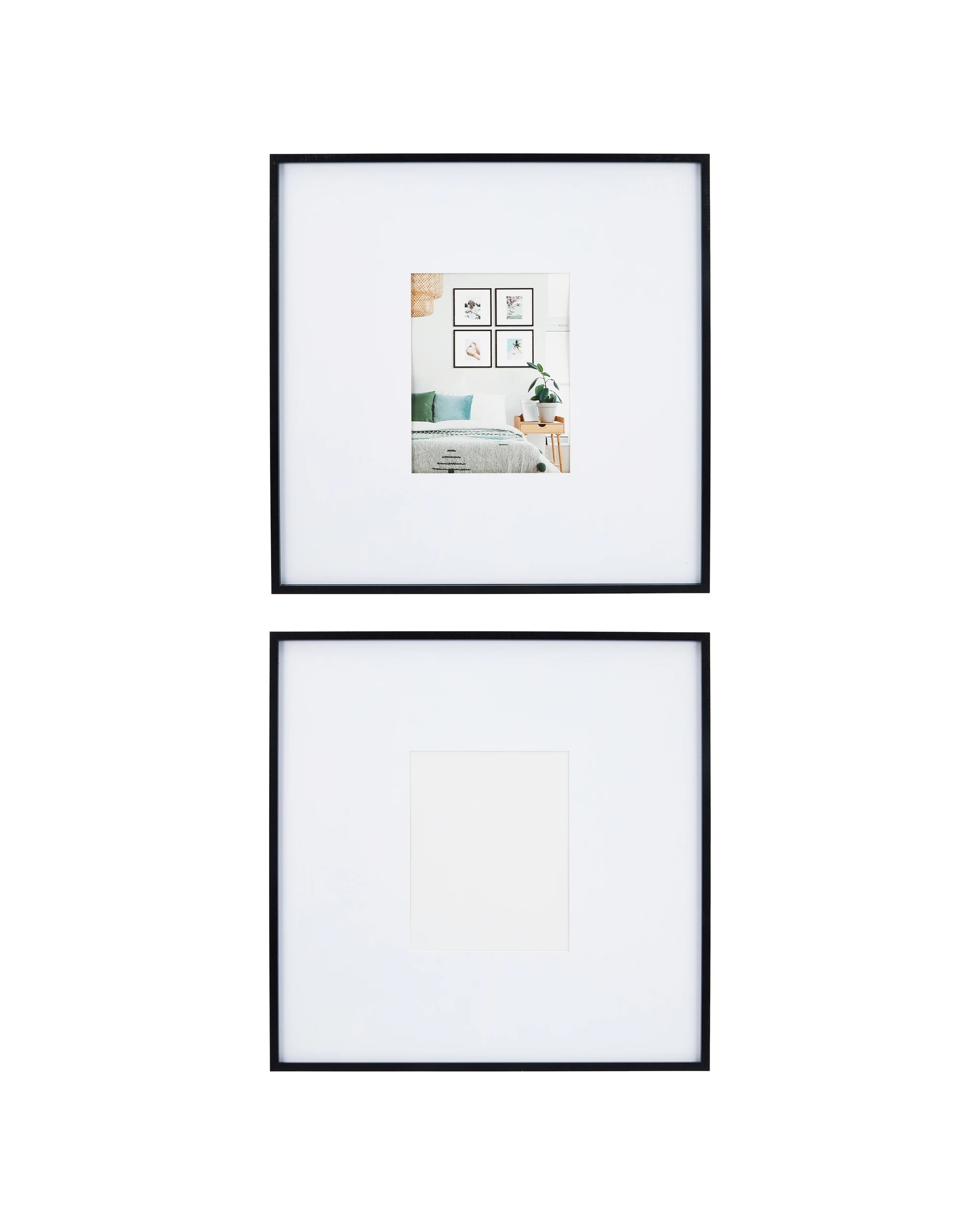1 2 Piece Gallery Frame Set - Black, 1 of 6