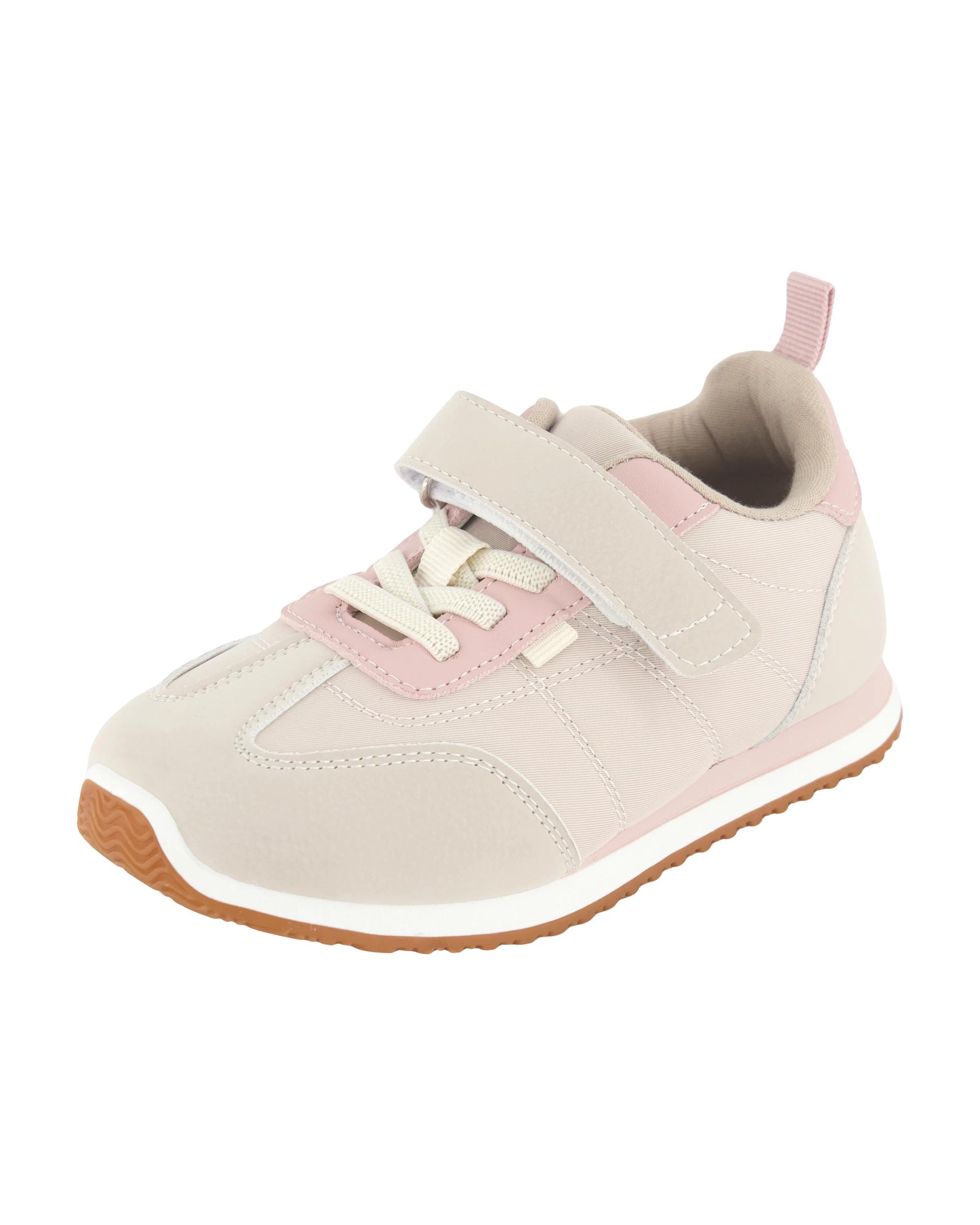 3 Junior Nylon Casual Sneakers Neutral, 3 of 5