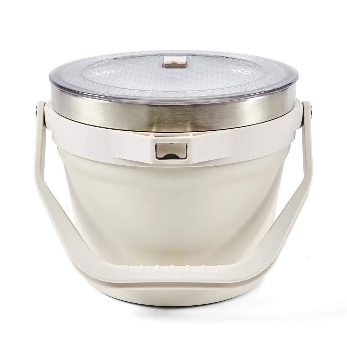 4 7L Double Wall Ice Bucket - Stone, 4 of 8