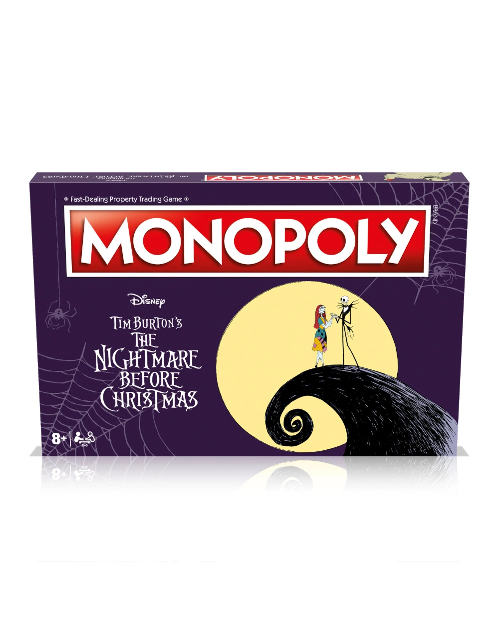 1 Monopoly The Nightmare Before Christmas Edition Board Game, 1 of 7