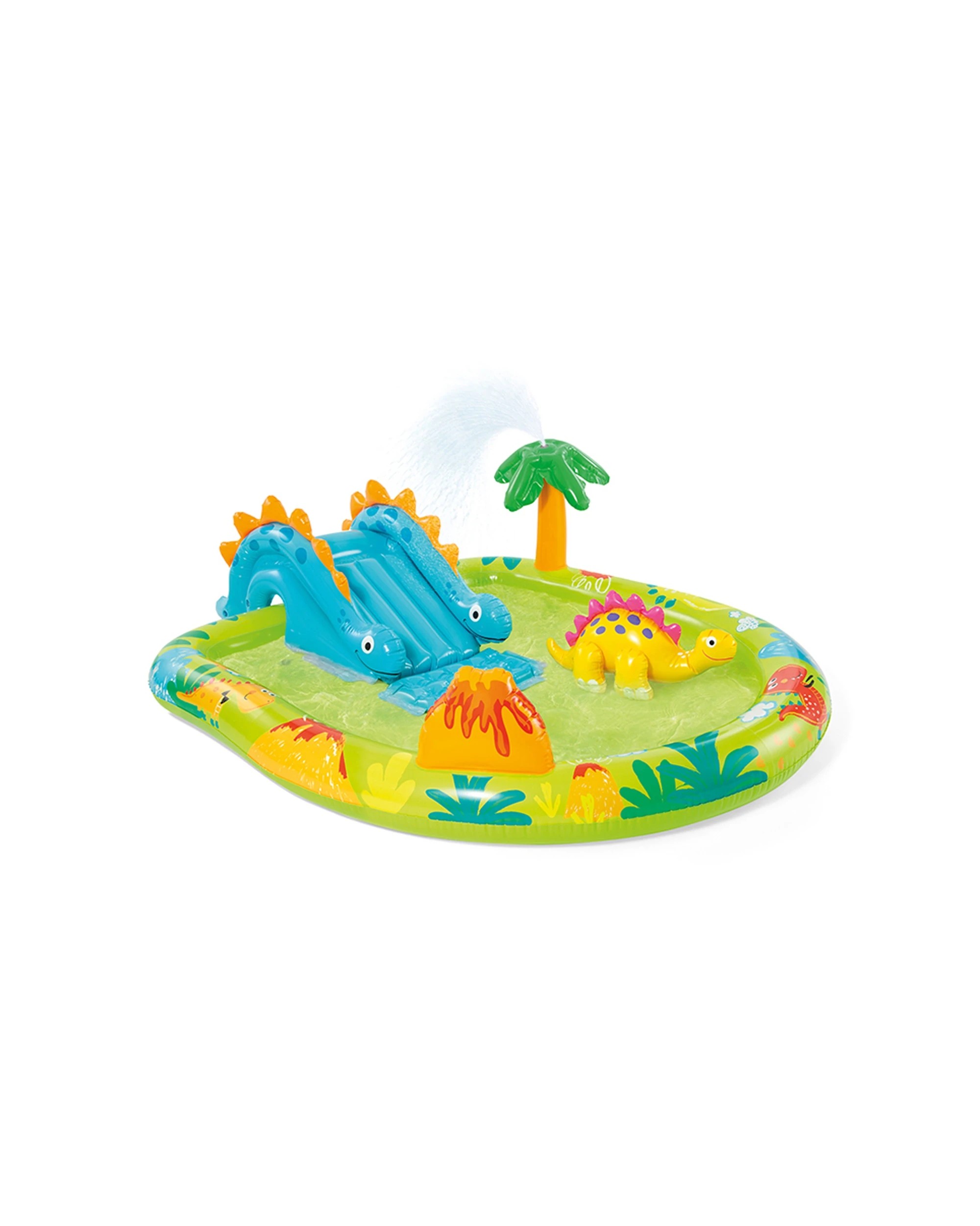 1 Intex Inflatable Little Dino Kids Play Center - Multi, 1 of 7