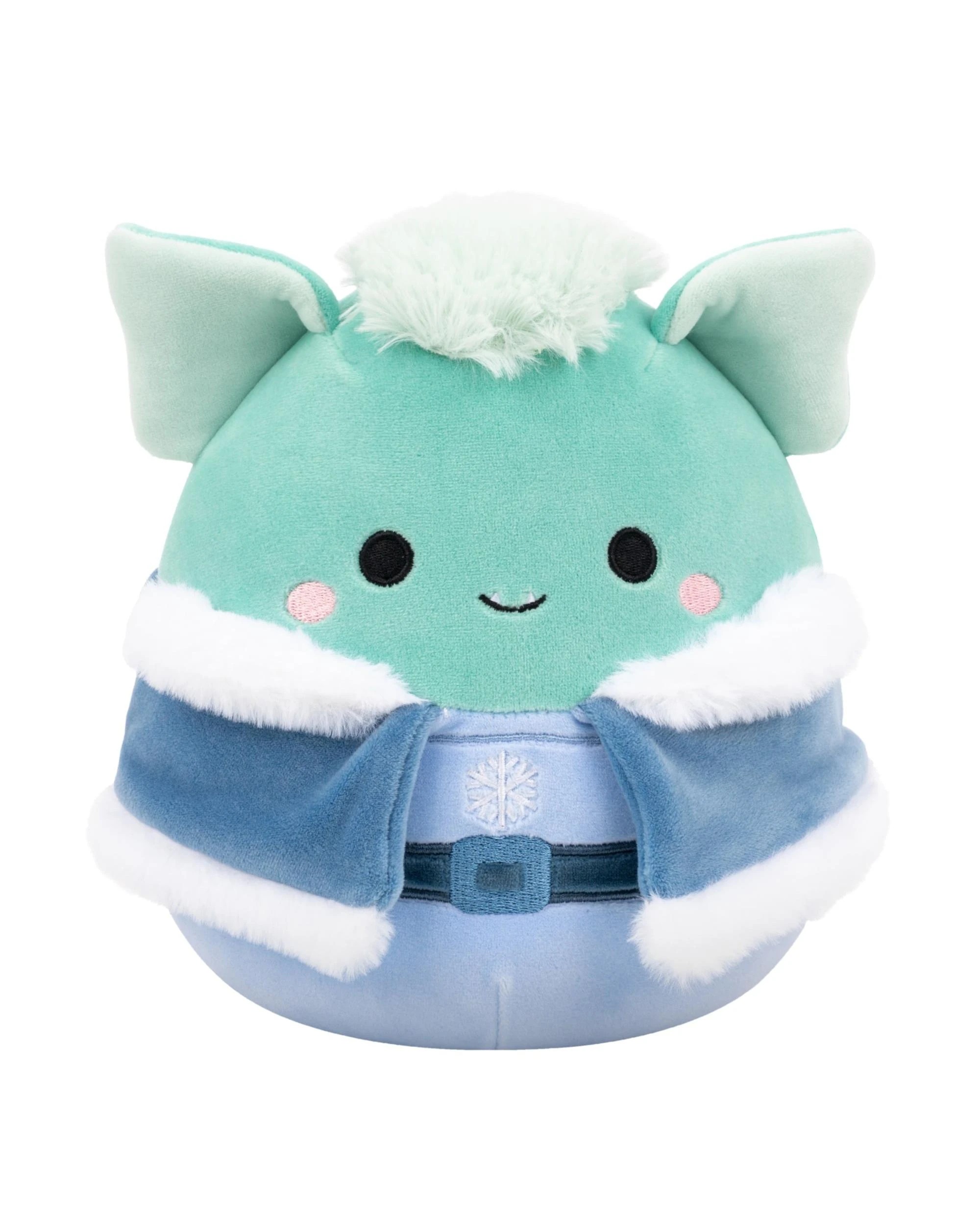 2 Squishmallows Christmas Troye the Troll with Winter Coat 7.5 inch Plush, 2 of 6