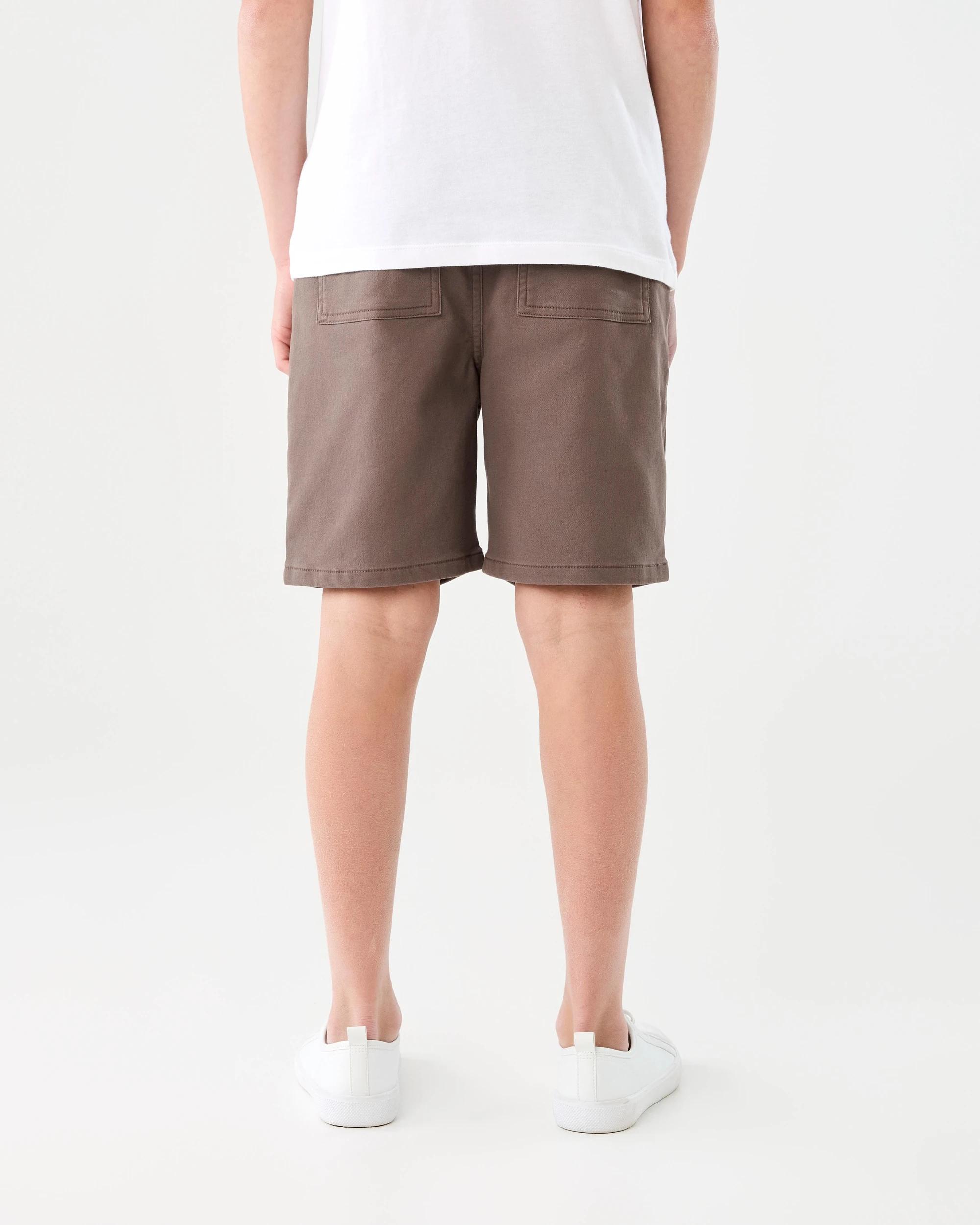 2 Pull‑on Comfort Shorts Brn Coffee, 2 of 7