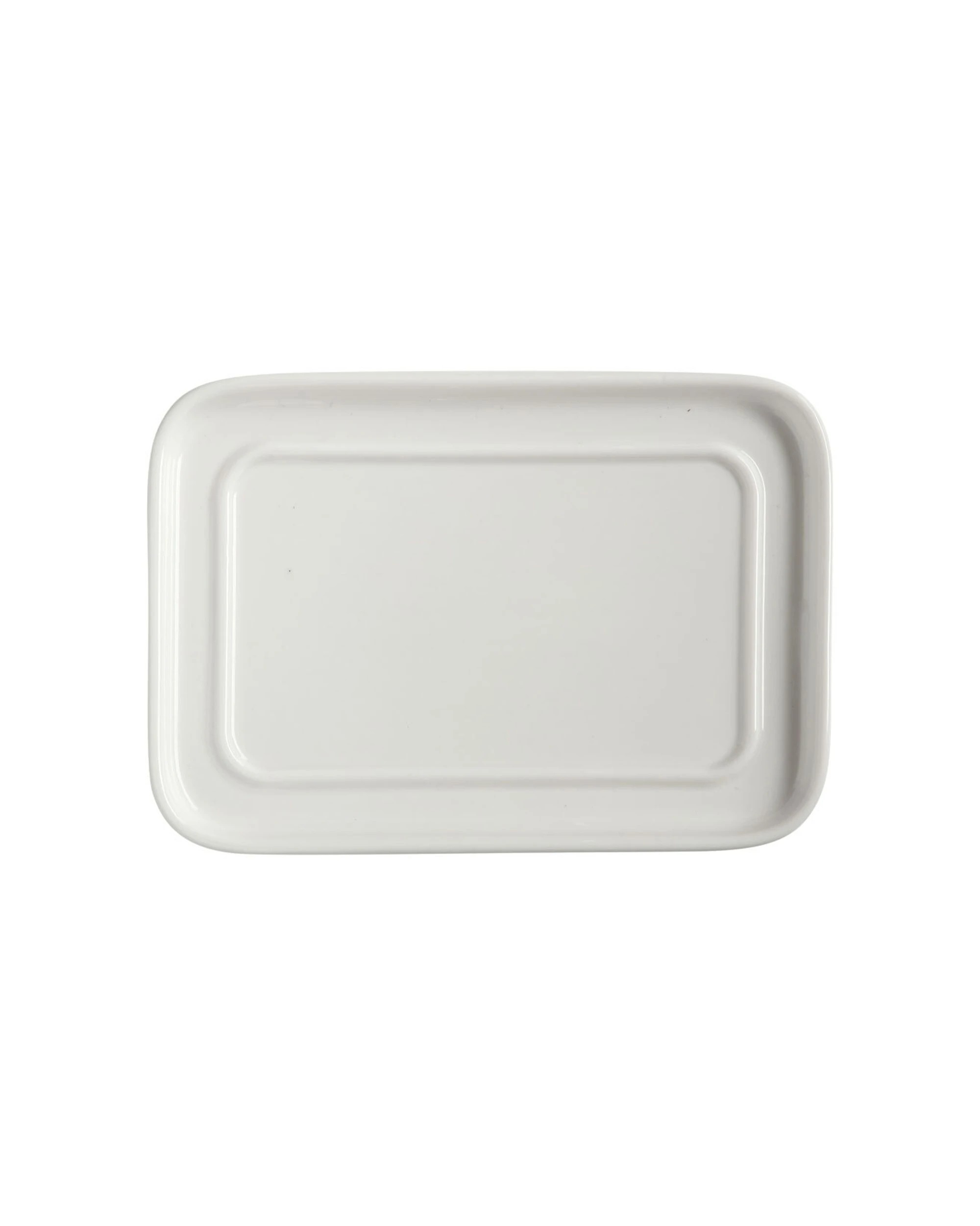 3 Maxwell & Williams Epicurious Butter Dish - Porcelain 16.5cm Gift Boxed - White, 3 of 3