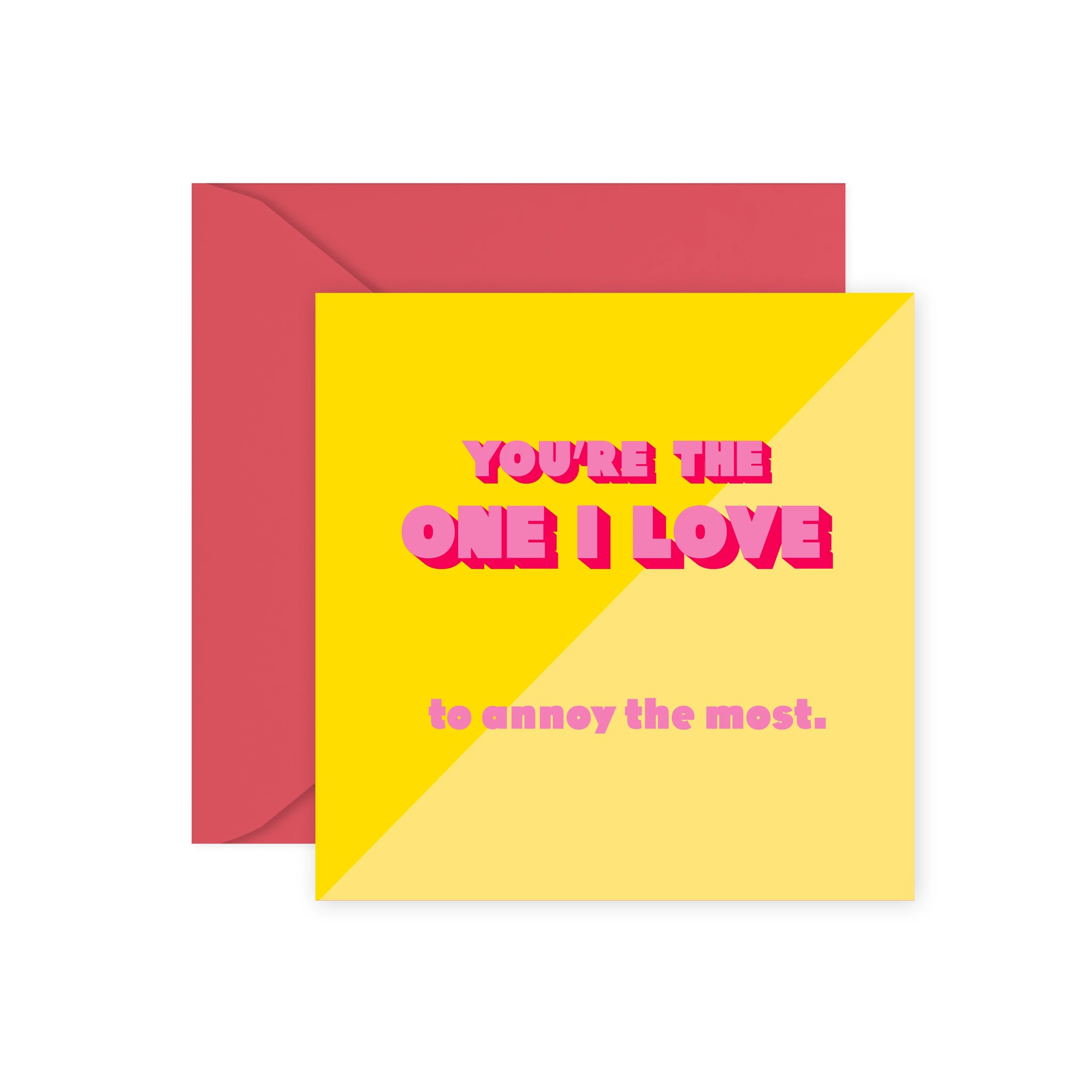 1 Hallmark Valentine's Day Card - Love to Annoy, 1 of 3