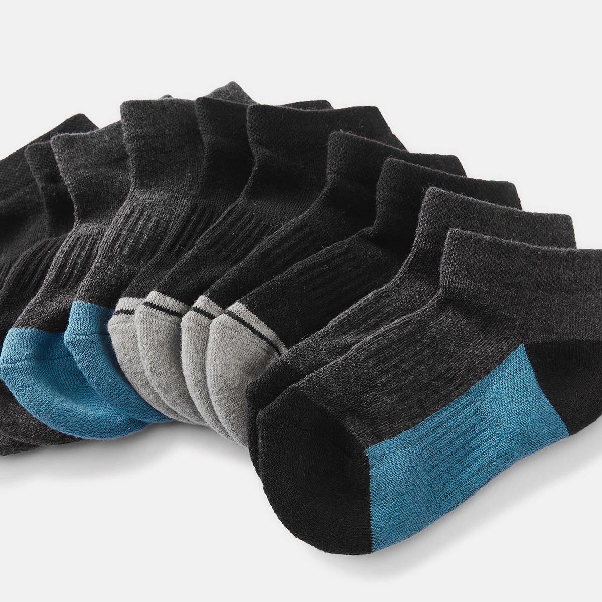 3 5 Pack Active Kids Low Cut Socks BLACK, 3 of 3