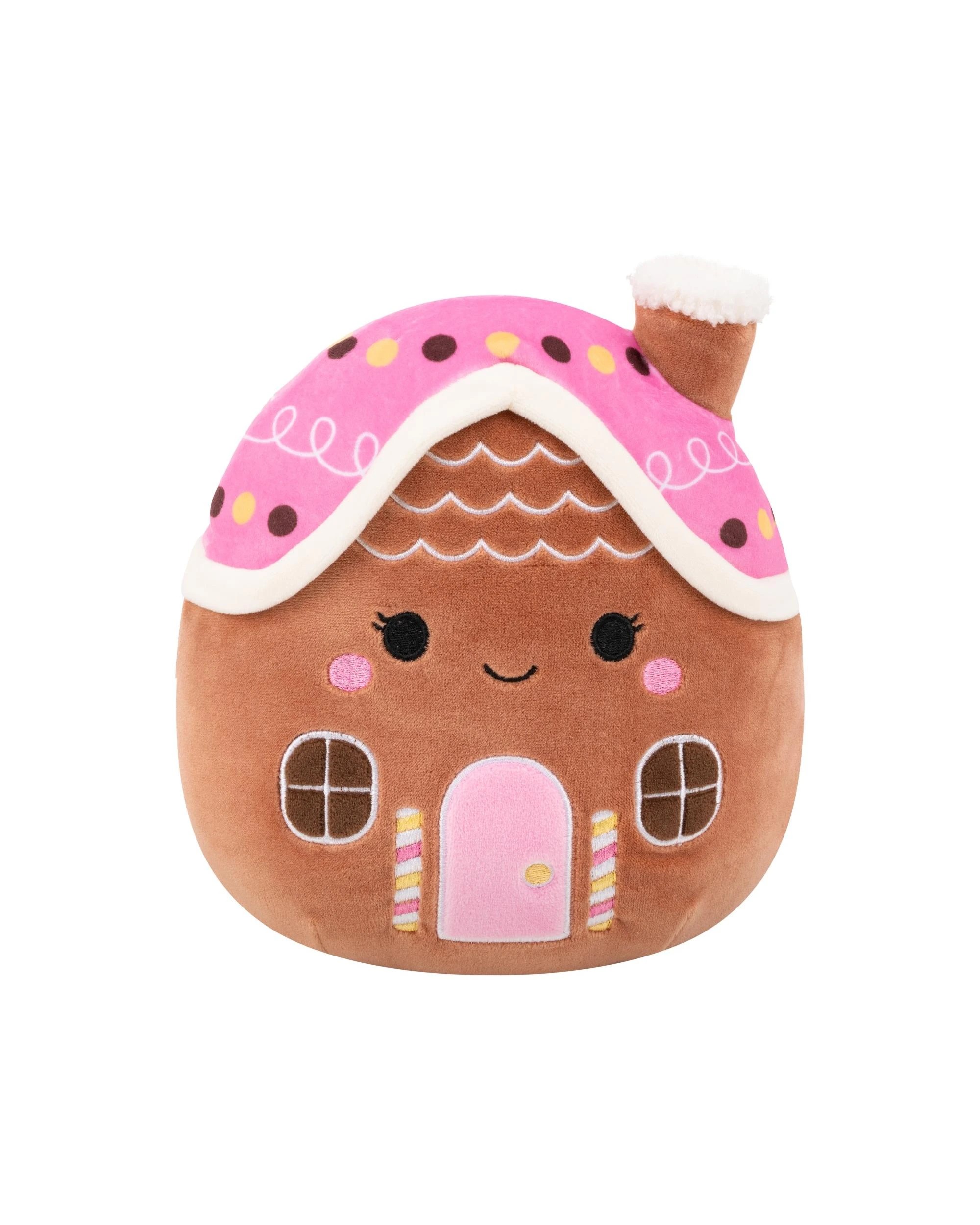 2 Kellytoy Squishmallows Christmas Minna the Gingerbread House 7.5 inch Plush, 2 of 5
