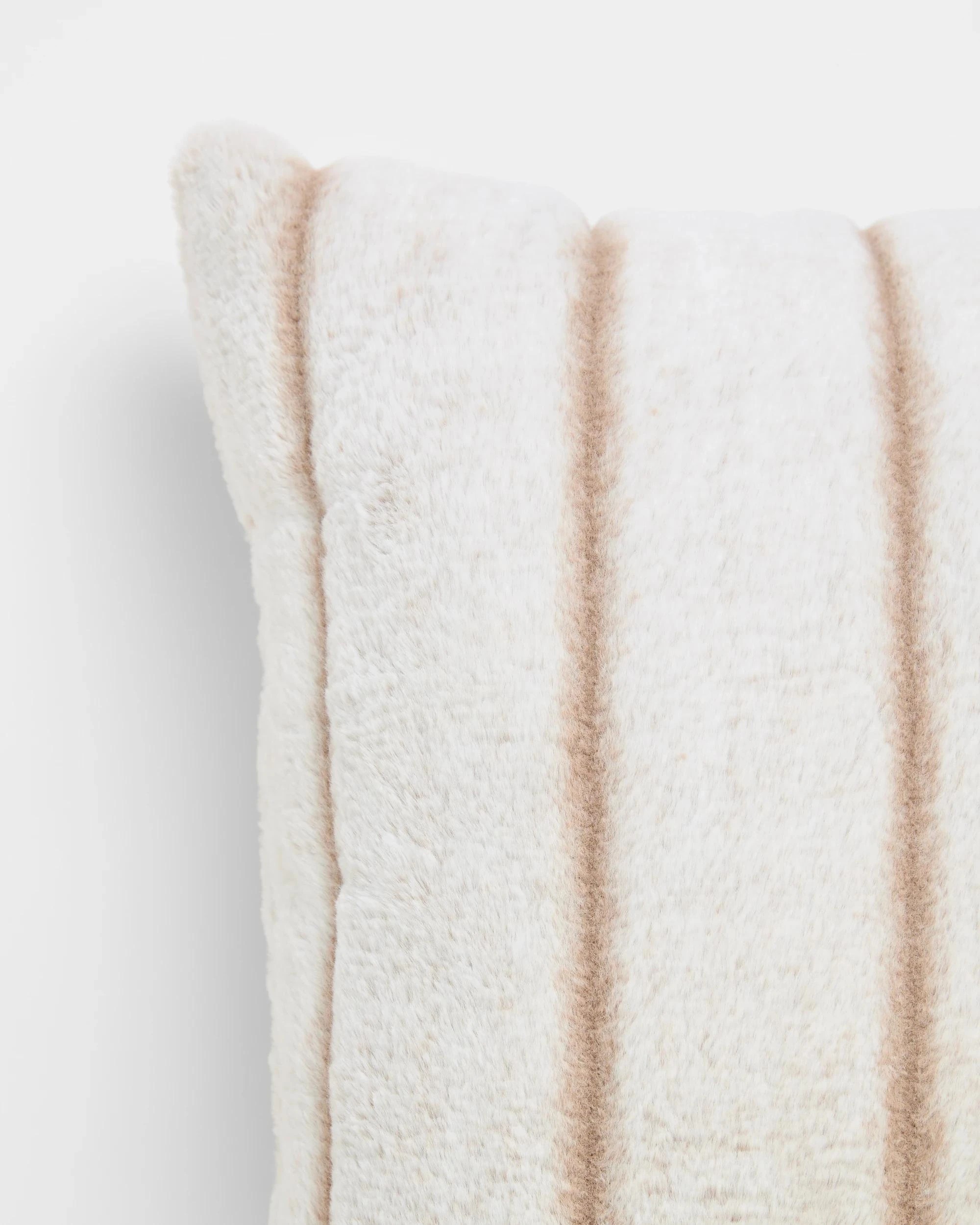 2 Target Aspen Faux Fur Cushion - Natural, 2 of 2