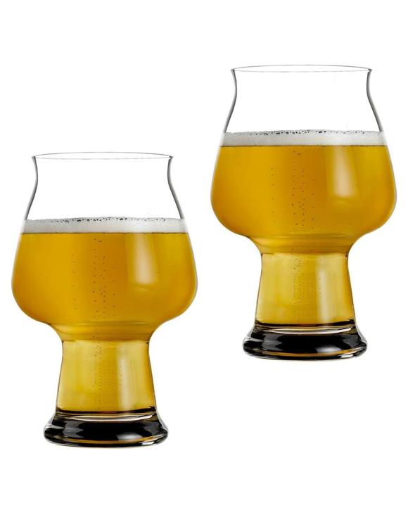 Luigi Bormioli Birrateque 500ml Cider Glasses Set of 2 - Clear