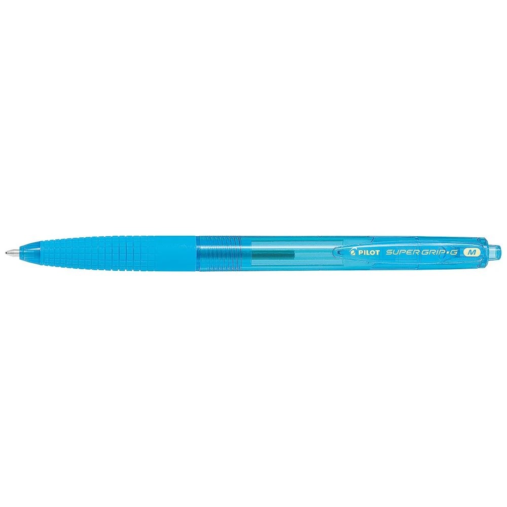 1 PILOT Super Grip G Ballpoint Pen 1mm Light Blue, 1 of 4
