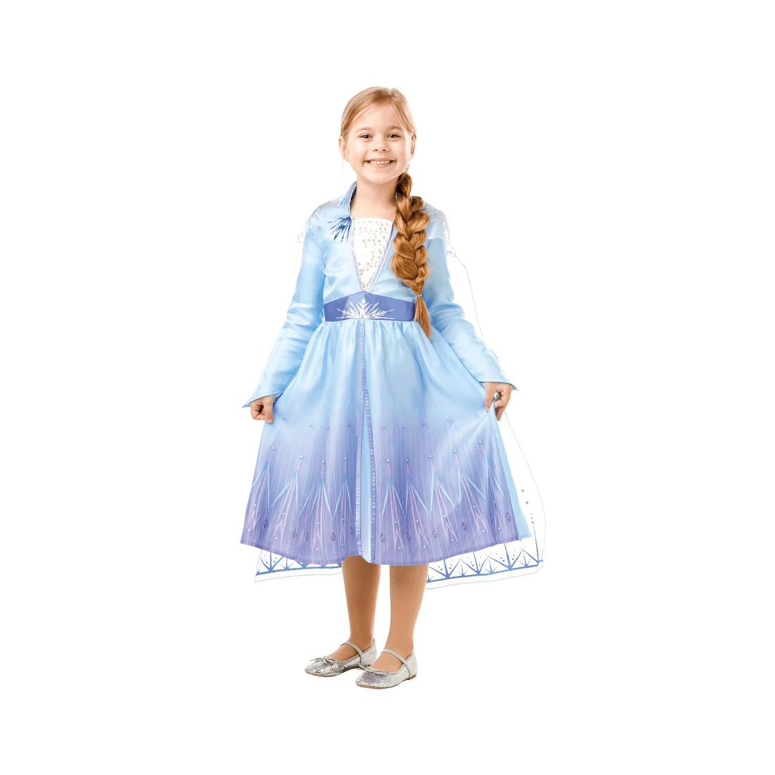 1 Rubies II Disney Frozen 2 Elsa Child Costume Size S 3-5 Years, 1 of 4