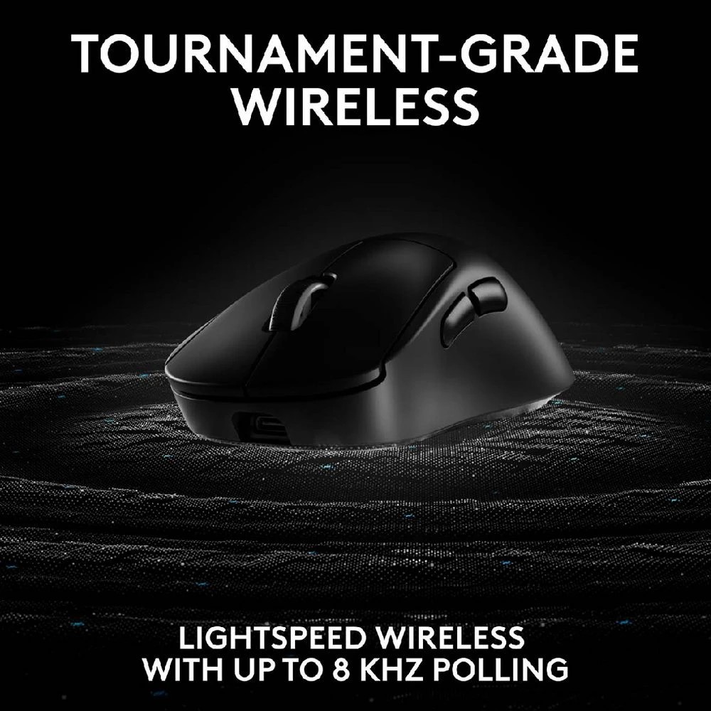 10 Logitech Pro X Superlight 2 Dex Wireless Gaming Mouse - Black, 10 of 10