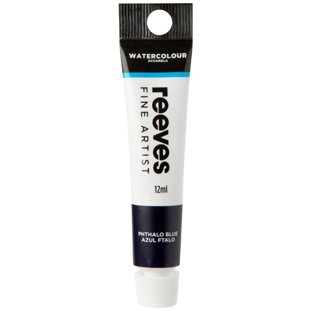 1 Reeves Watercolour Paint 12mL Phthalo Blue, 1 of 1