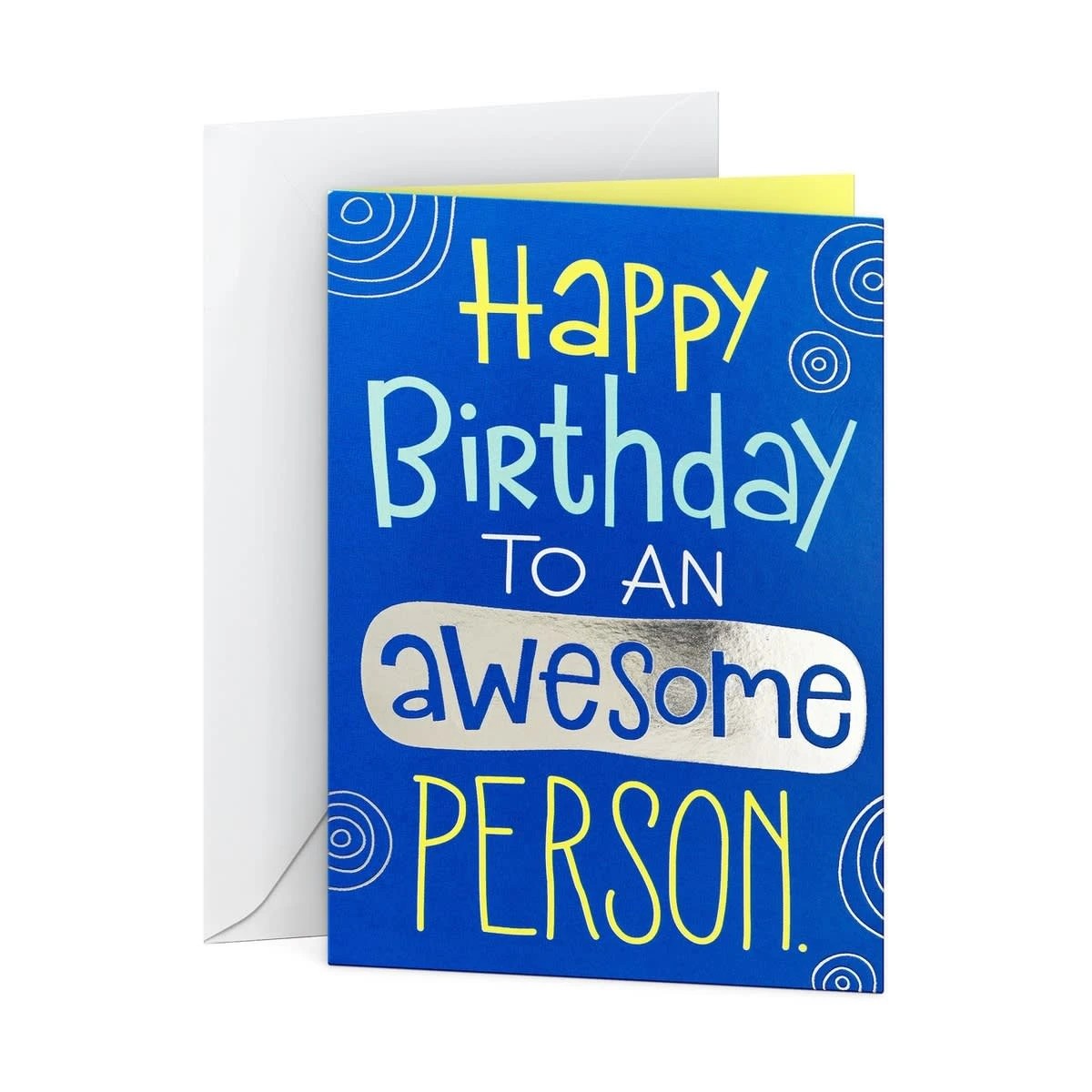 1 Hallmark Birthday Card - Awesome Person, 1 of 3