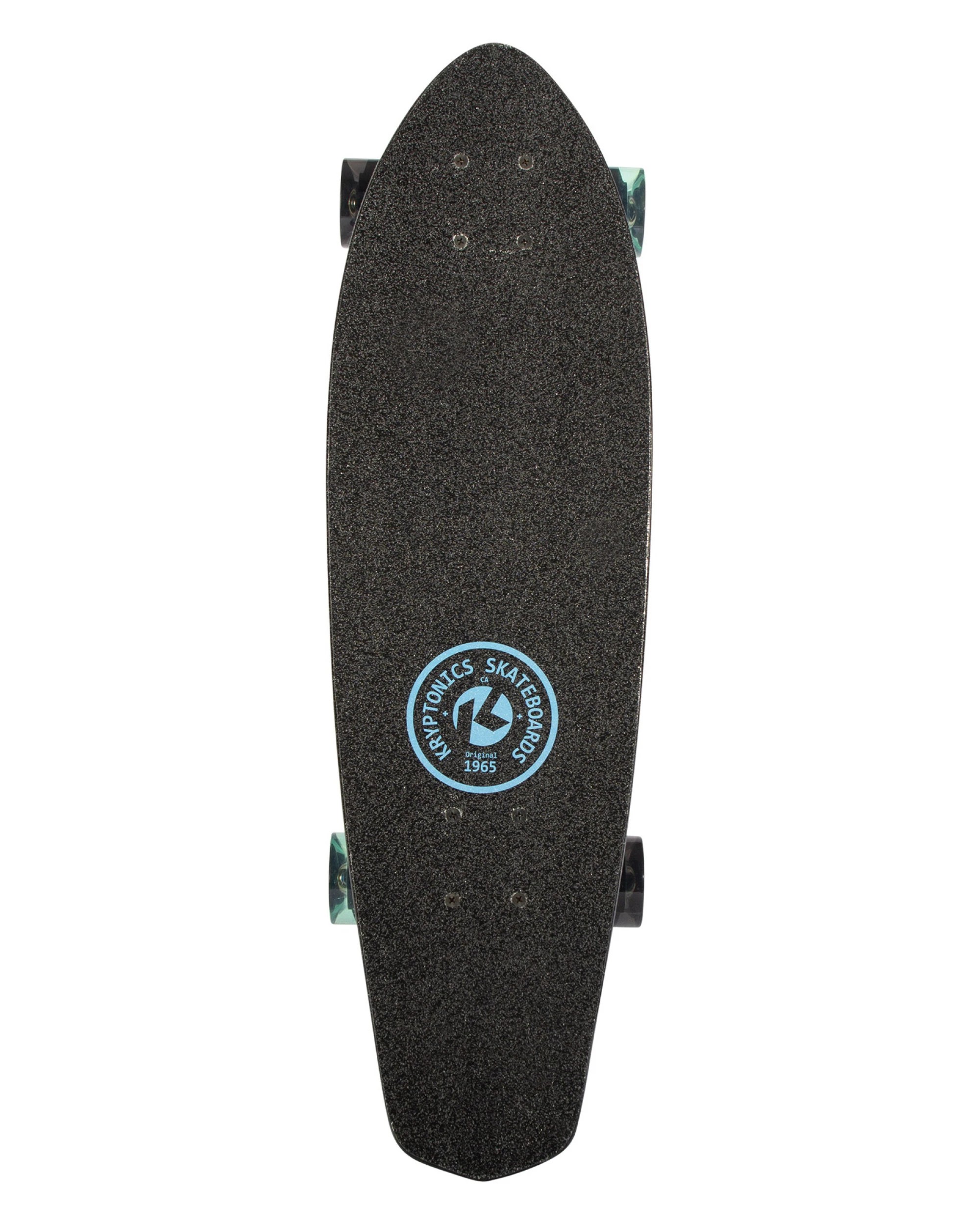 1 Kryptonics 28-Inch Skateboard Cruiser Board - Negative, 1 of 9