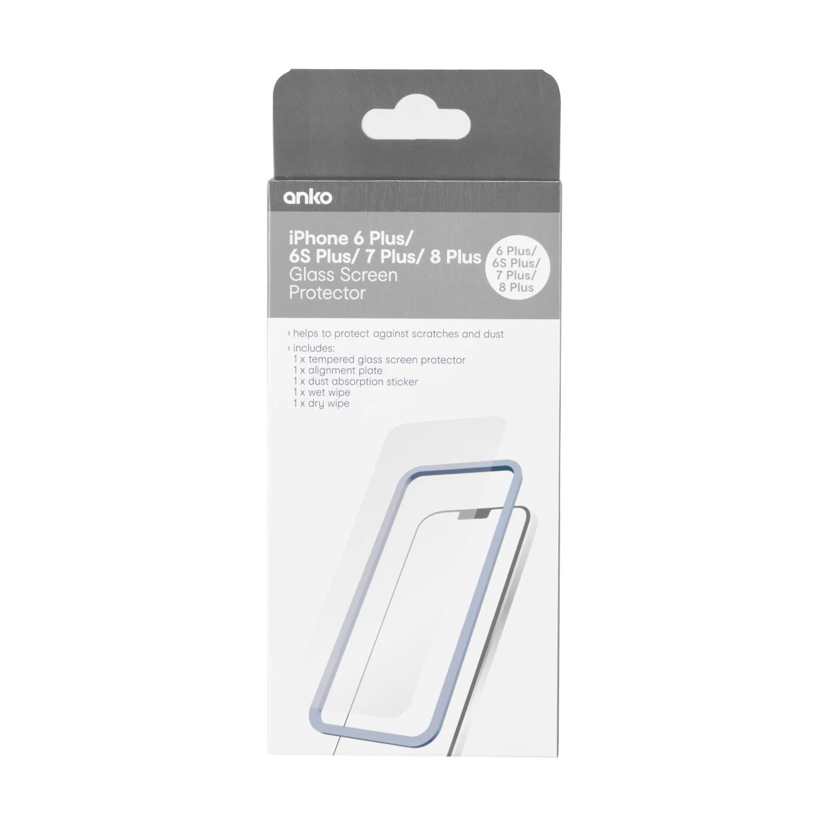 1 iPhone 6/7 Plus Glass Screen Protector, 1 of 3