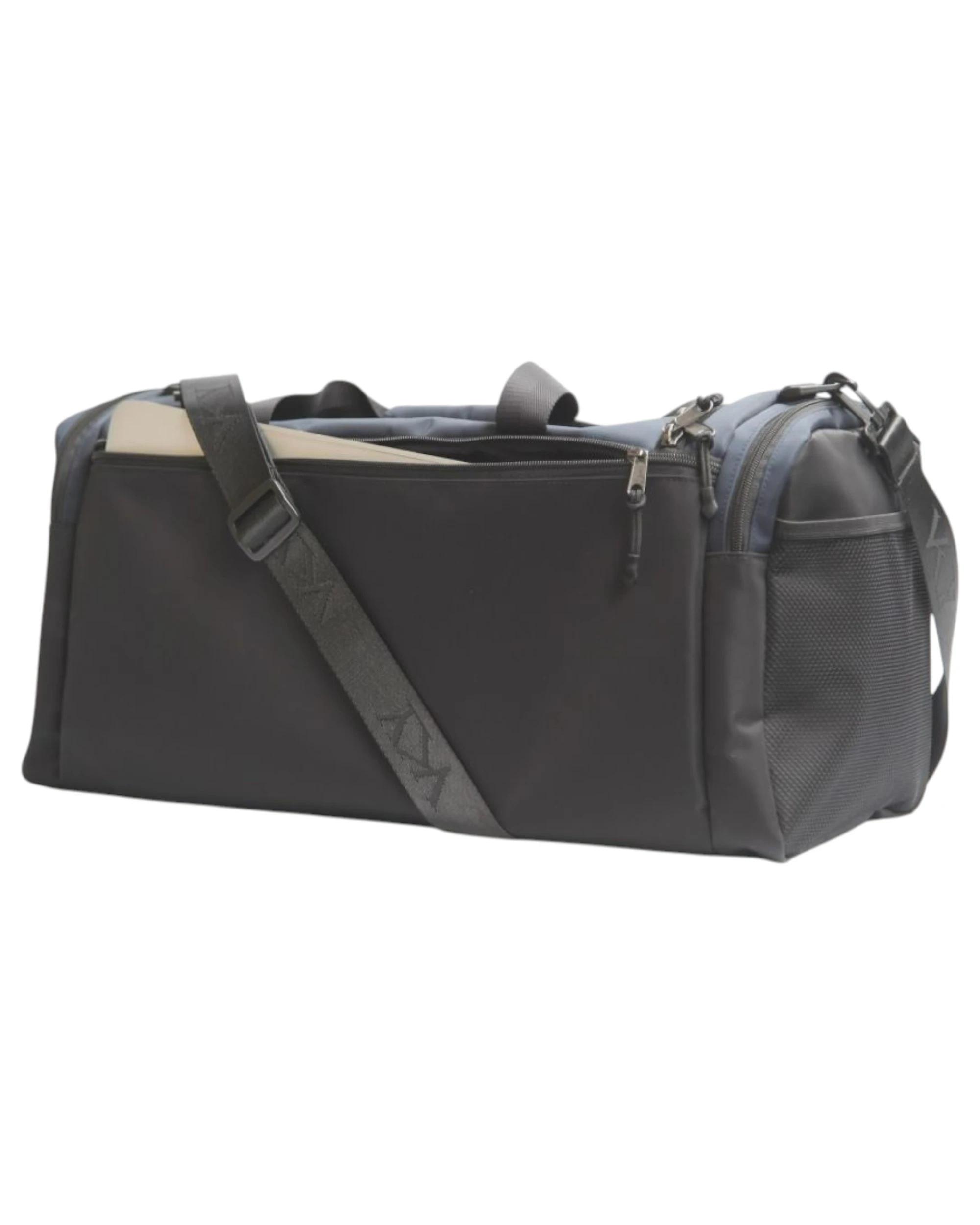 5 VKY Unisex Sports Gym Sport Travel Weekender Duffel Bag BLACK/NAVY, 5 of 6