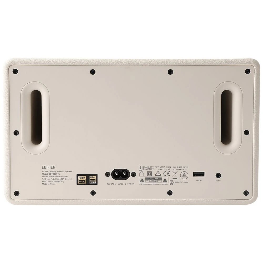 5 EDIFIER ES300 Tabletop Wireless Speaker White, 5 of 8