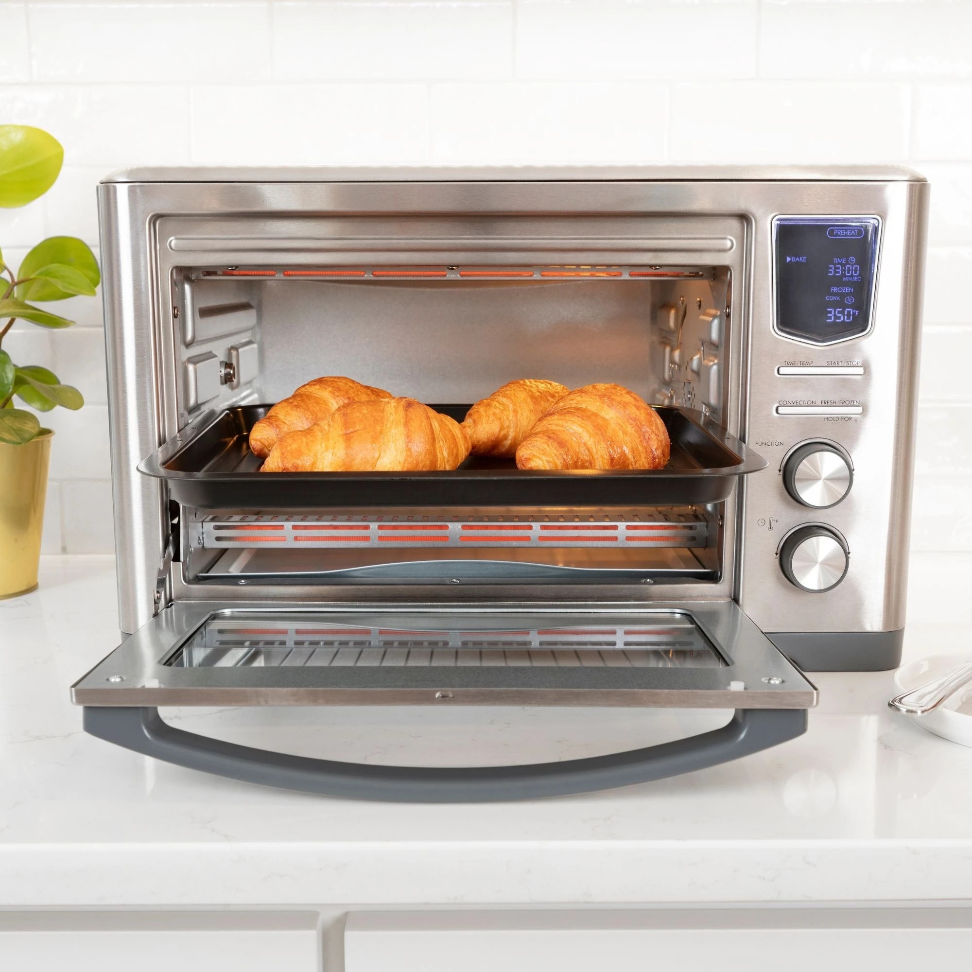 6 Kenmore 24L Air Fryer Toaster Oven - Silver, 6 of 7