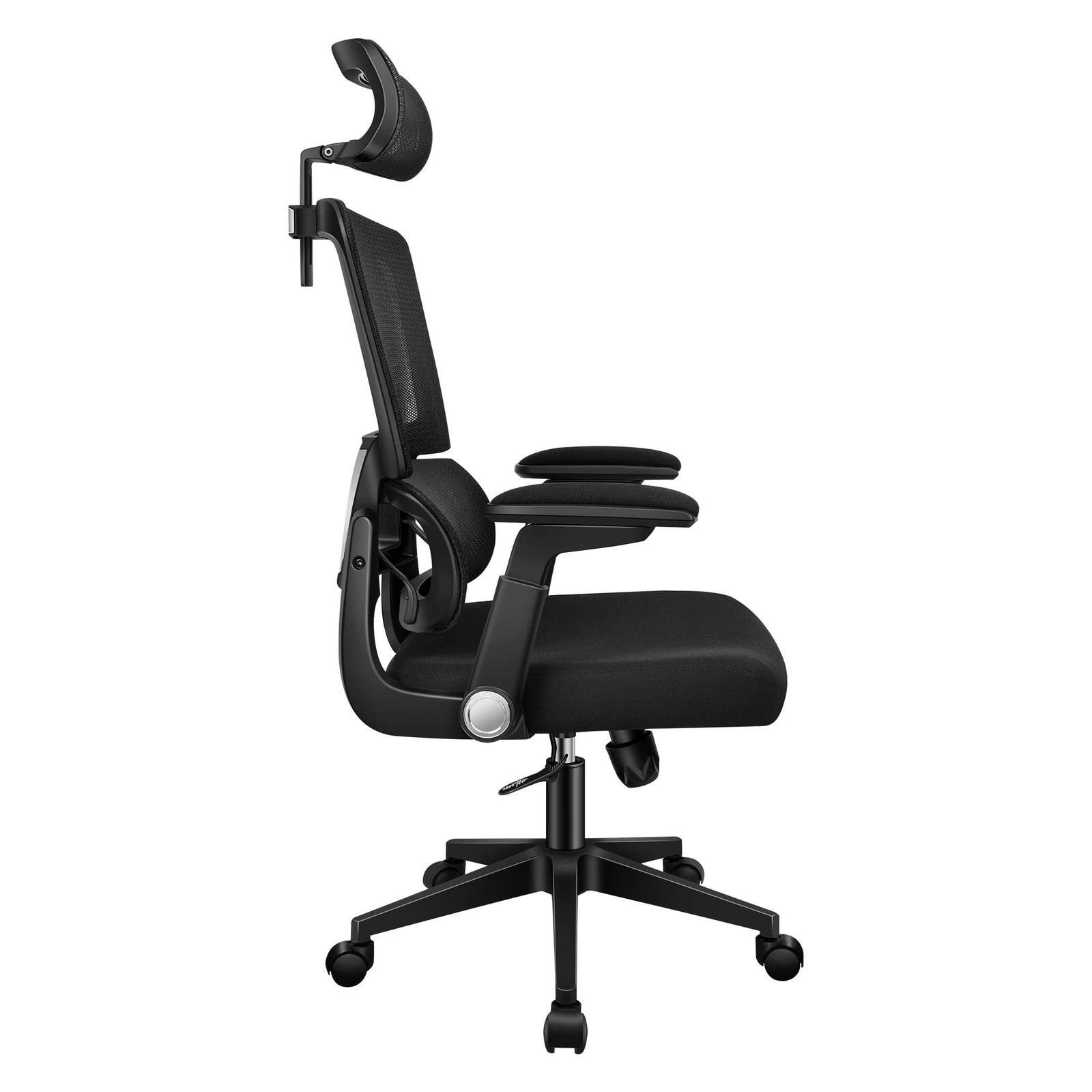 4 Alfordson Mesh Office Chair Executive Computer Chairs Study Work Gaming Seat - Black, 4 of 10