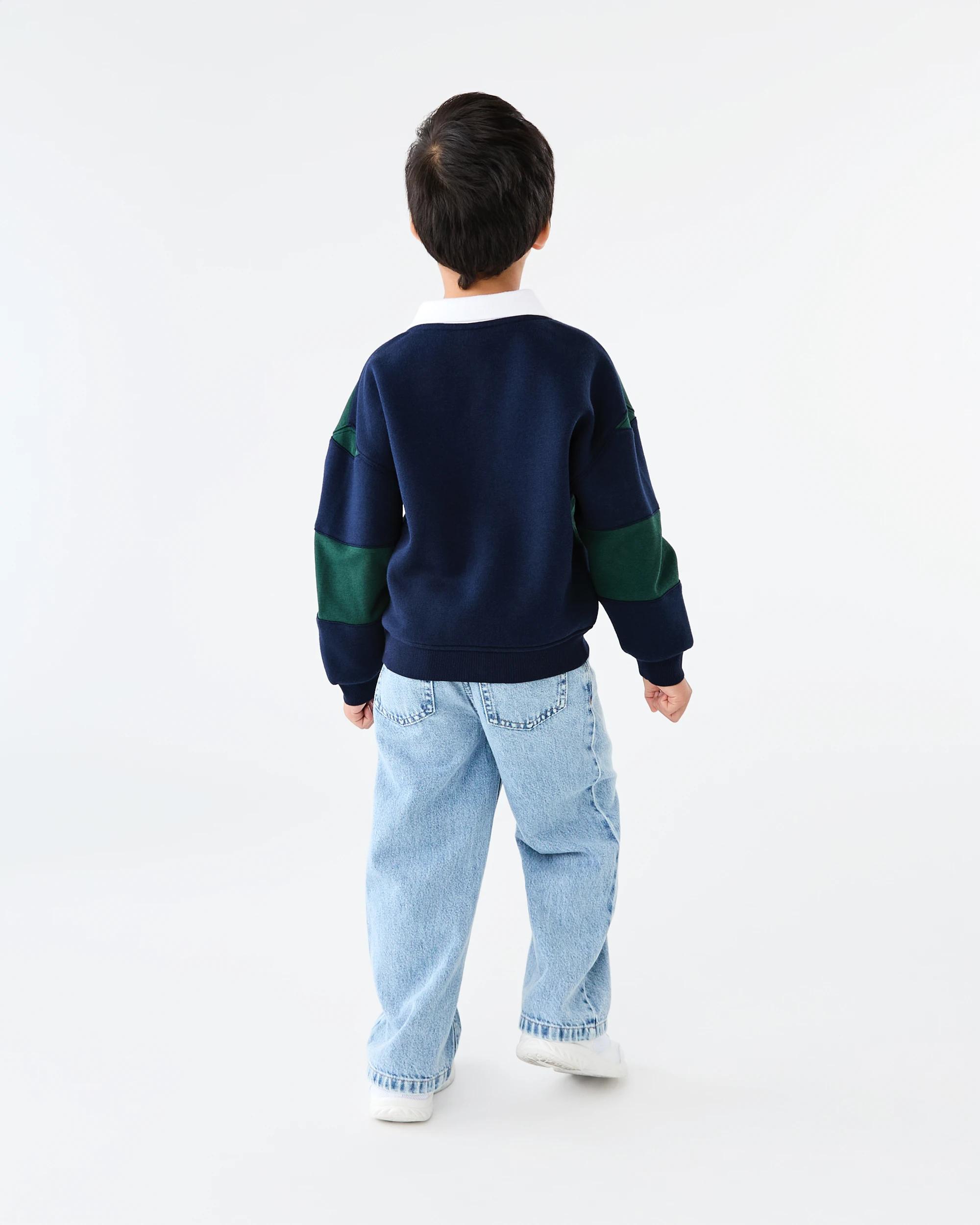 7 Oversized Rugby T-shirt Nvy Nature, 7 of 7