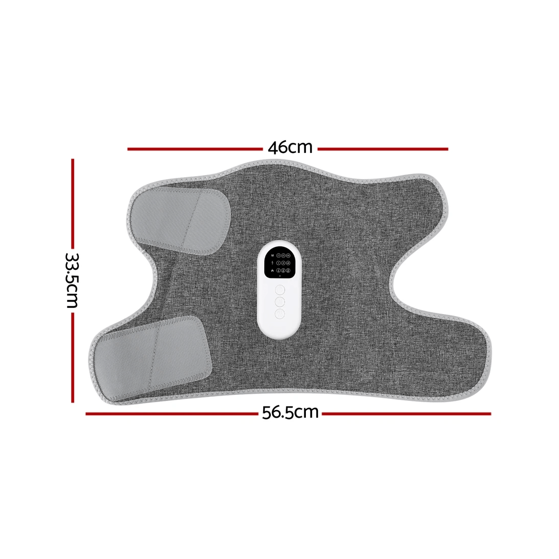 2 Livemor Leg Massager Heated Air Compression Calf Relaxation - Grey, 2 of 6