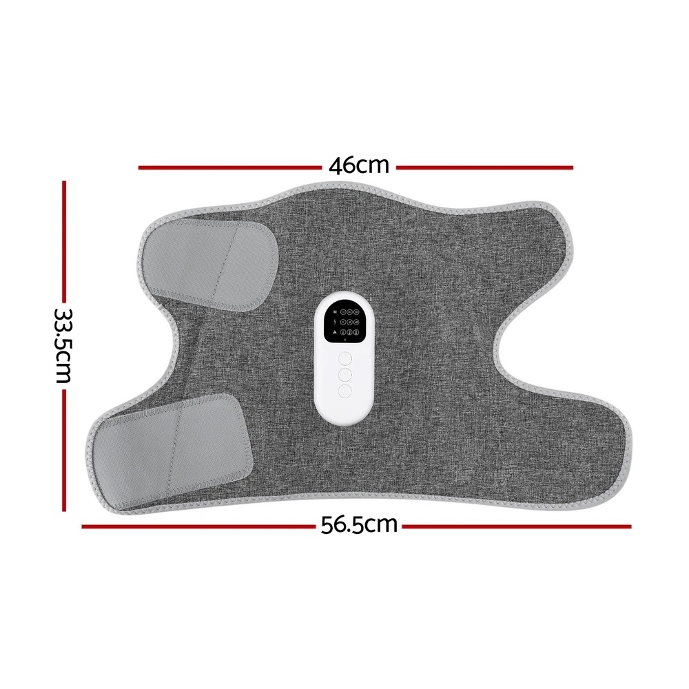 2 Livemor Leg Massager Heated Air Compression Calf Relaxation - Grey, 2 of 5