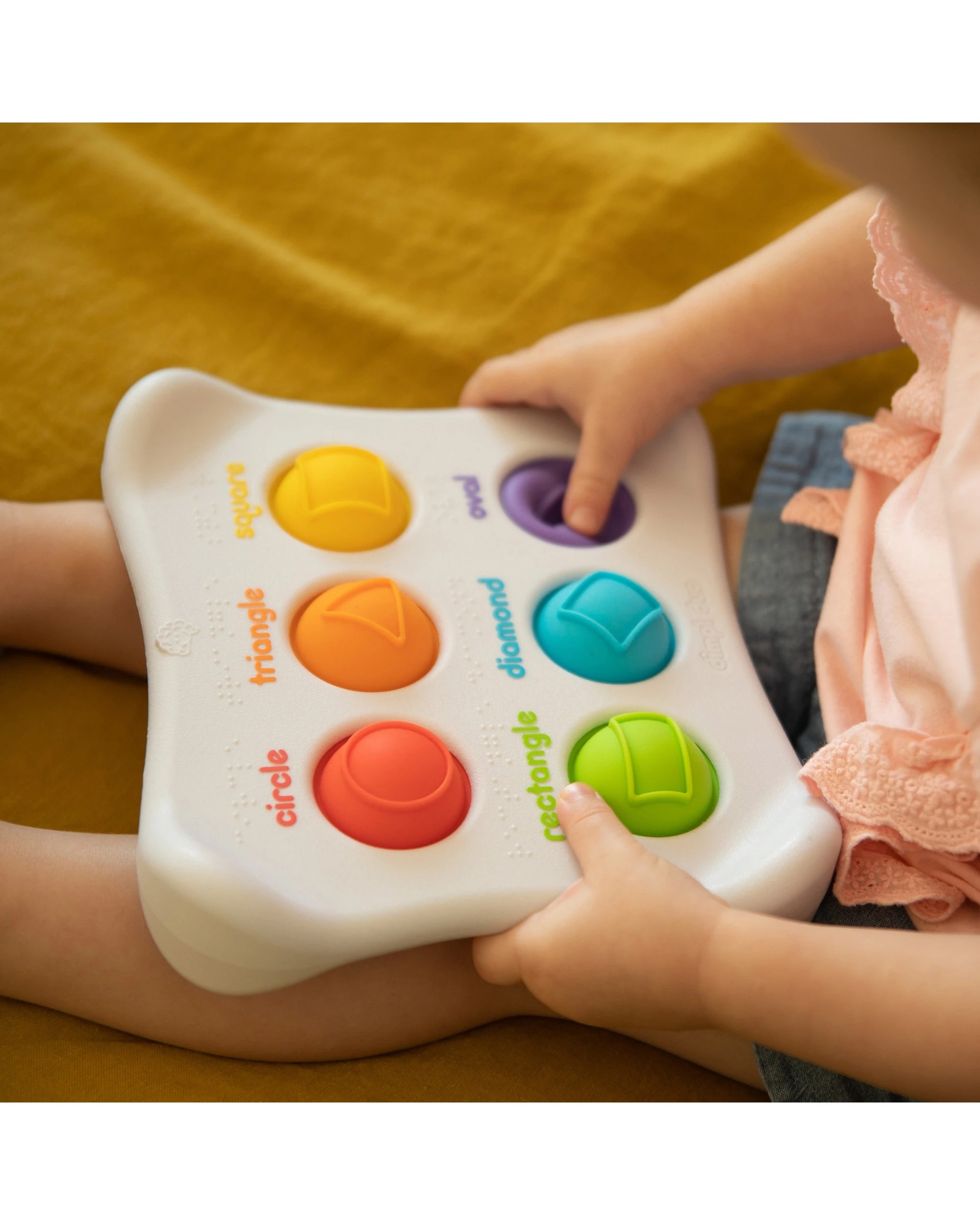 8 Fat Brain Toy Co Dimpl Duo Infant Toddler Educational Sensory Play - Multi, 8 of 8