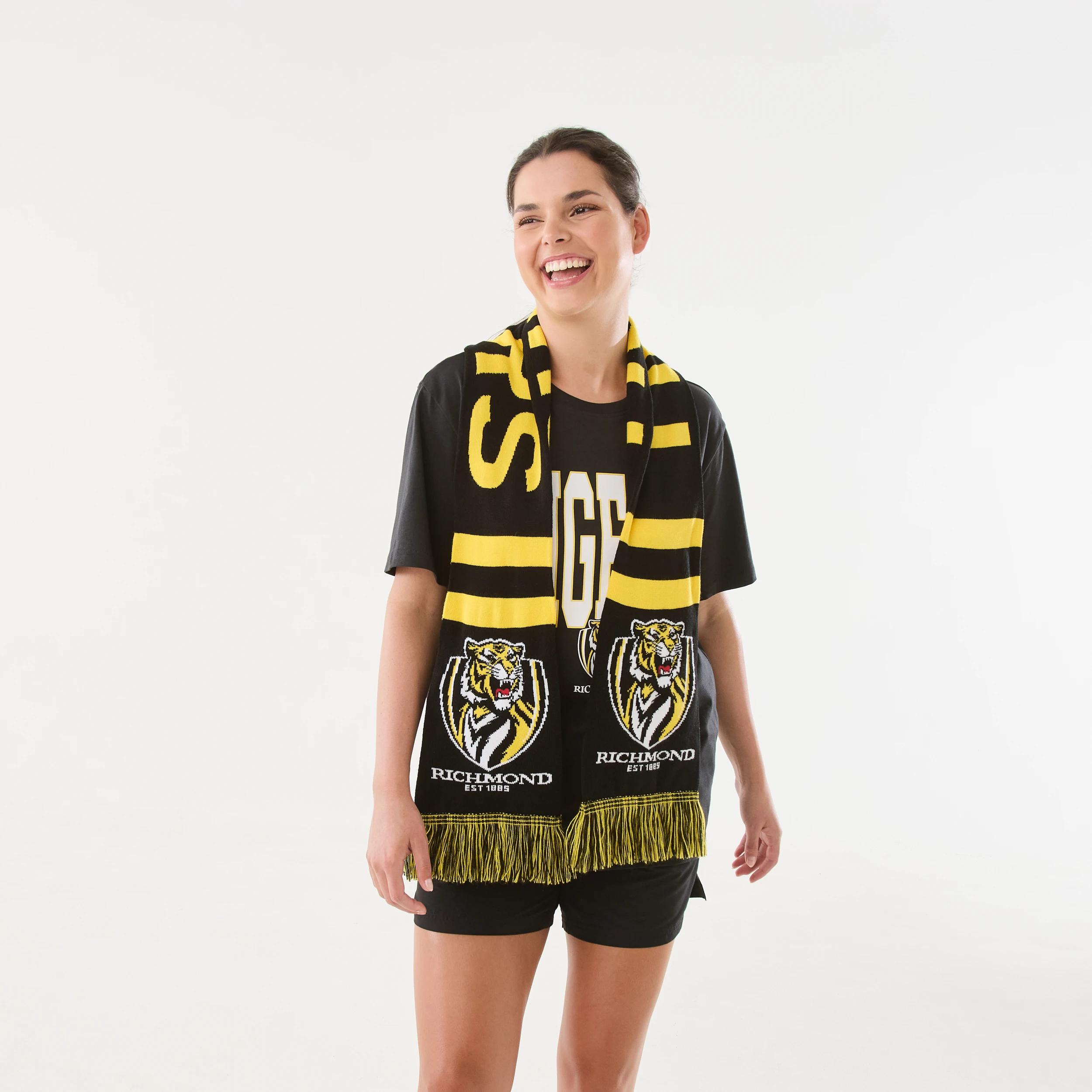 1 Official AFL Adult Scarf Richmond, 1 of 4