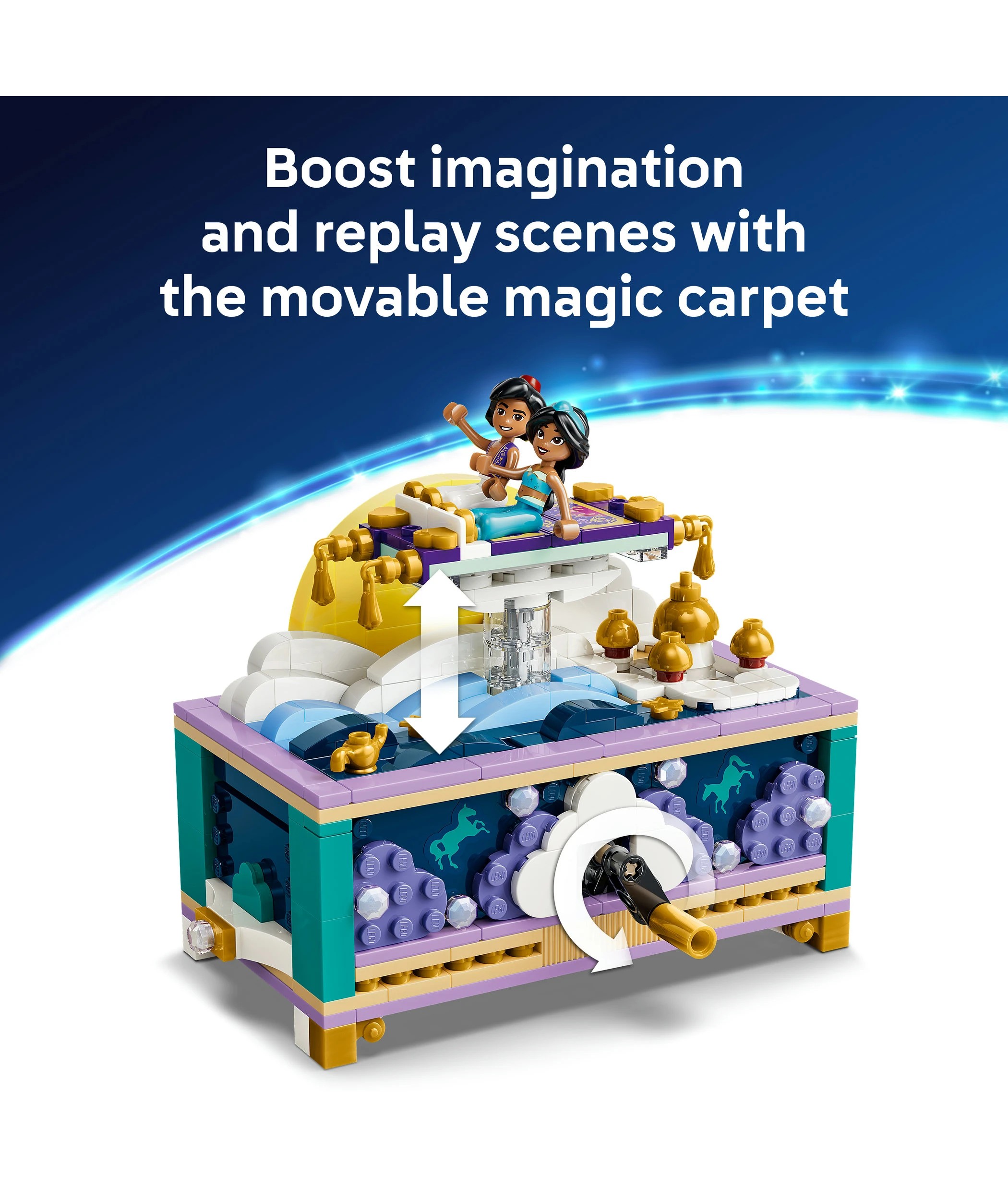 5 LEGO Disney Princess Jasmine's Jewellery Box 43295, 5 of 9