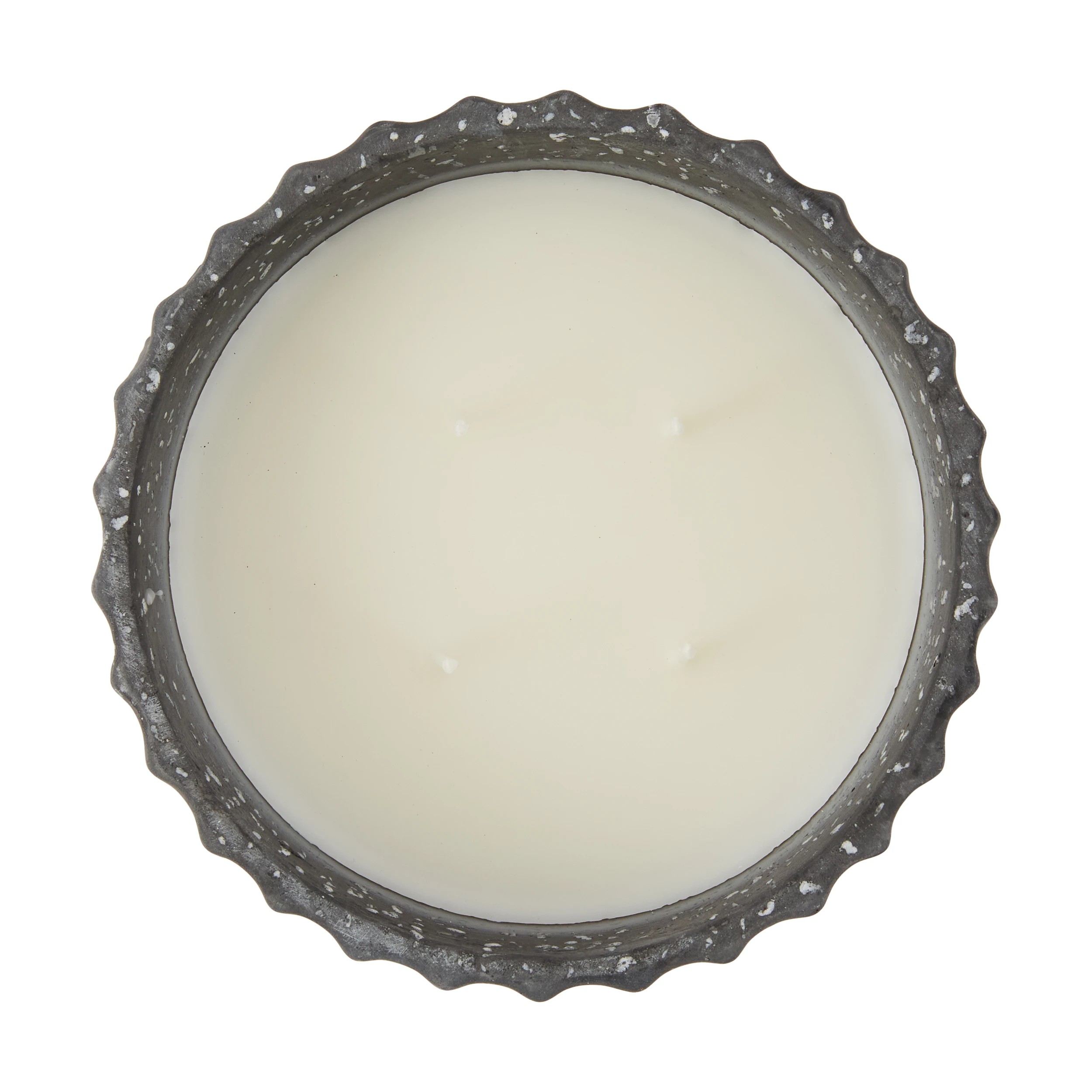 3 Caramel & Vanilla Black Terrazzo Wave Candle, 3 of 4