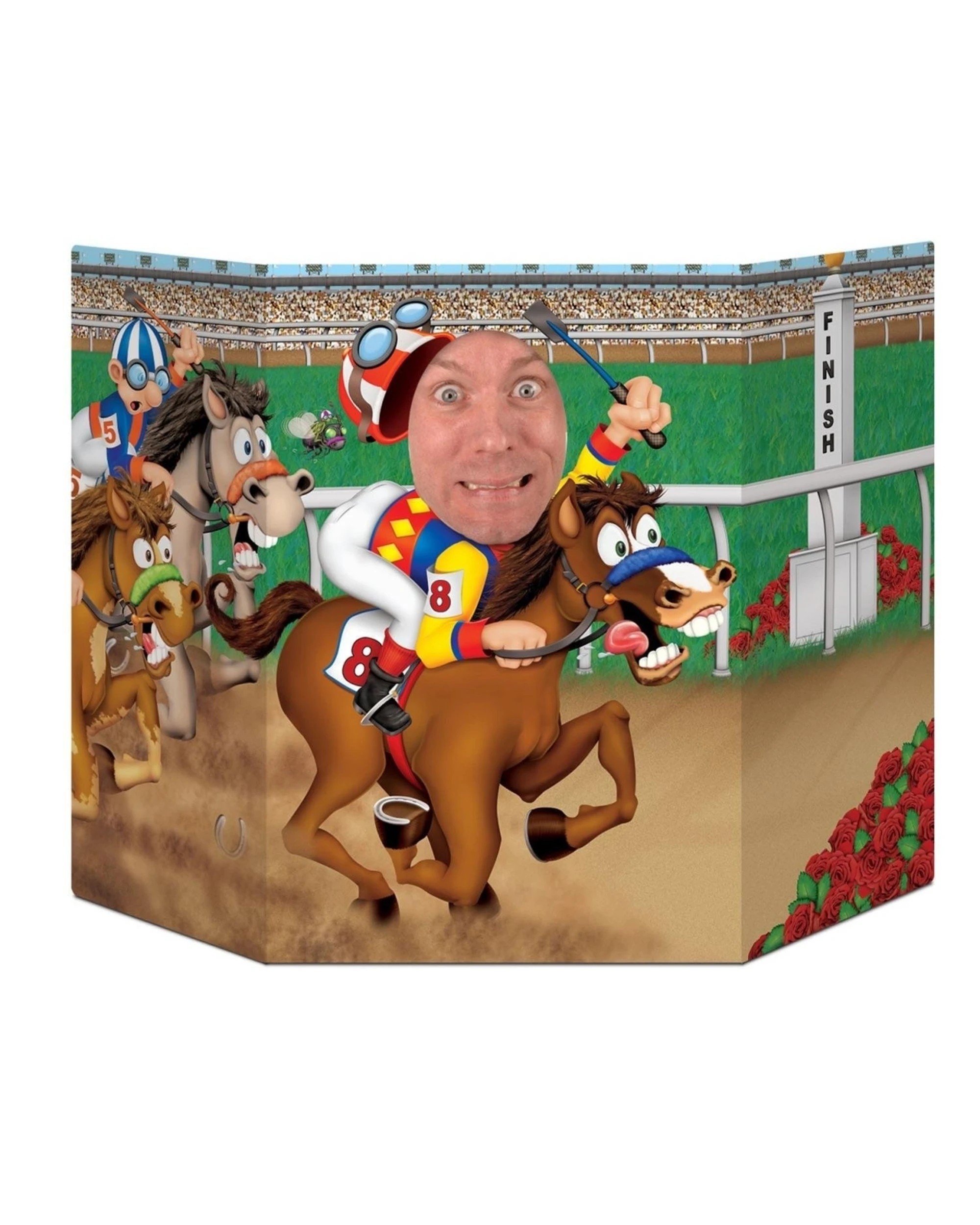 1 Beistle Horse Racing Party Photo Prop, 1 of 1