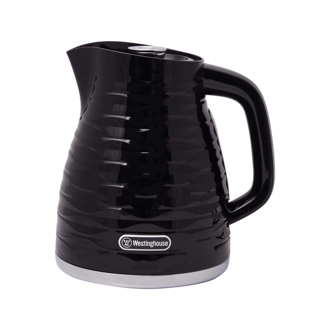 4 Westinghouse 1.7l Kettle & 4 Slice Toaster Pack Black/silver Wave Pattern
 - Black, 4 of 10