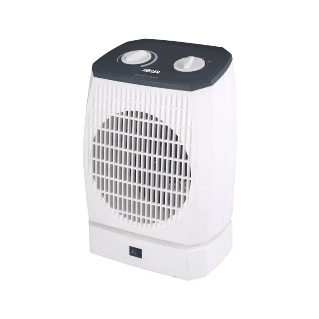 1 Heller Home Powerful Portable Oscillating Upright Fan Heater 1000/2000w
 - White, 1 of 3